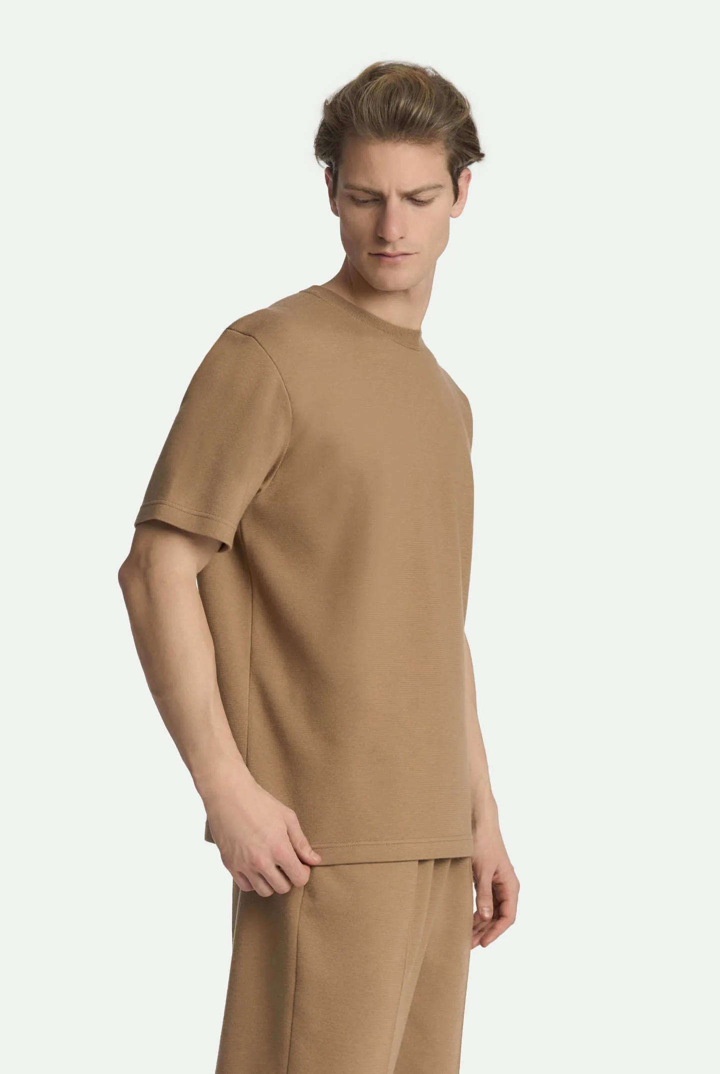 Maglia girocollo in misto cashmere seta sold by Malo product image thumbnail 5