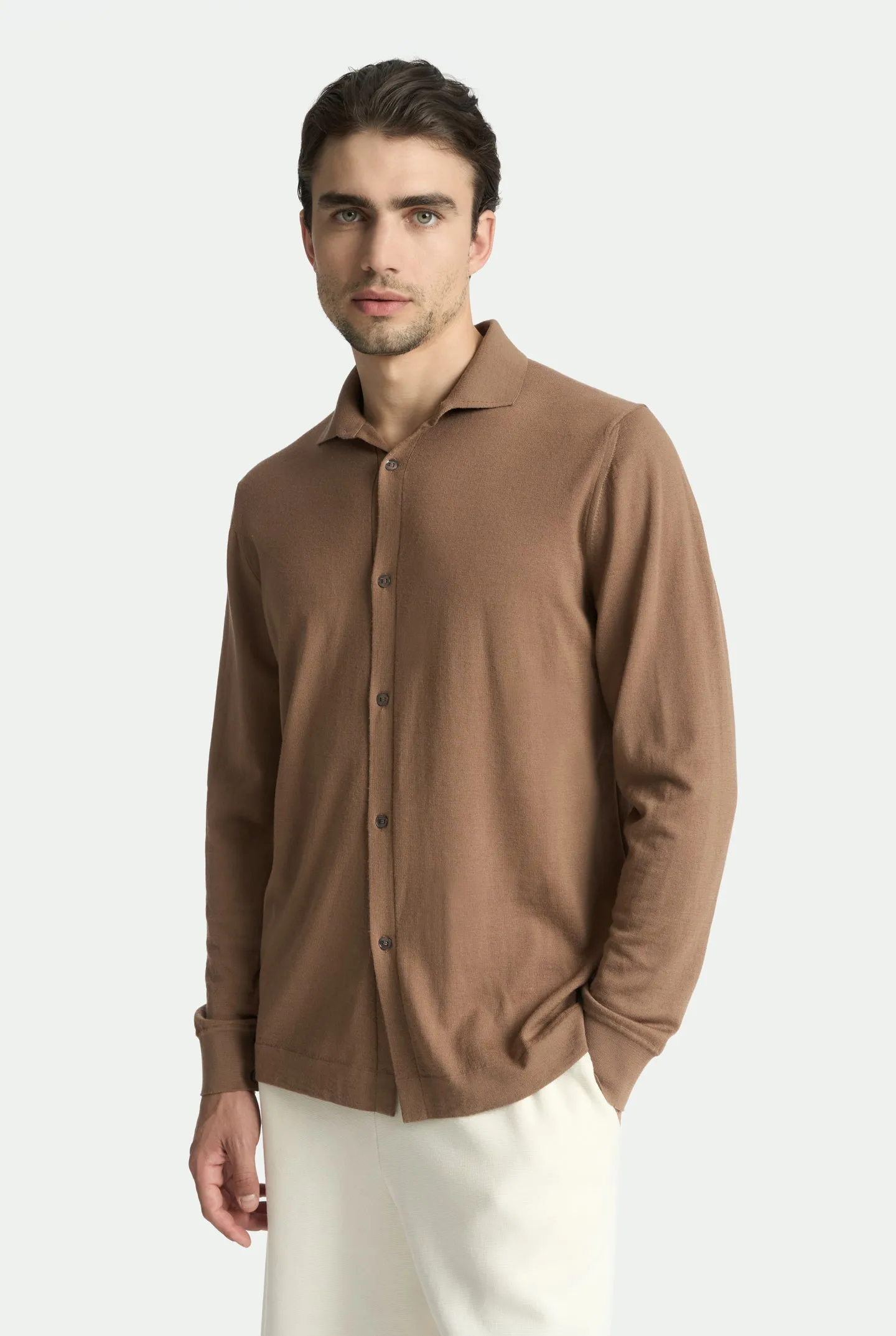 Polo in Extrafine merino sold by Malo product image thumbnail 4