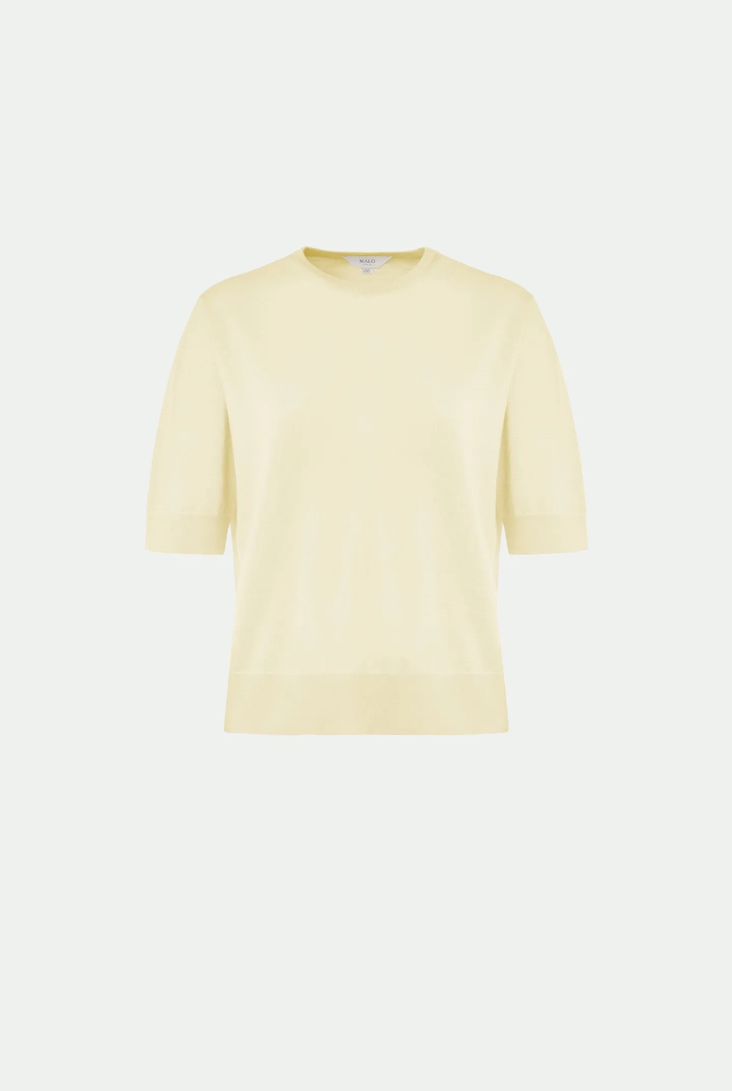 Maglia girocollo in cashmere seta sold by Malo