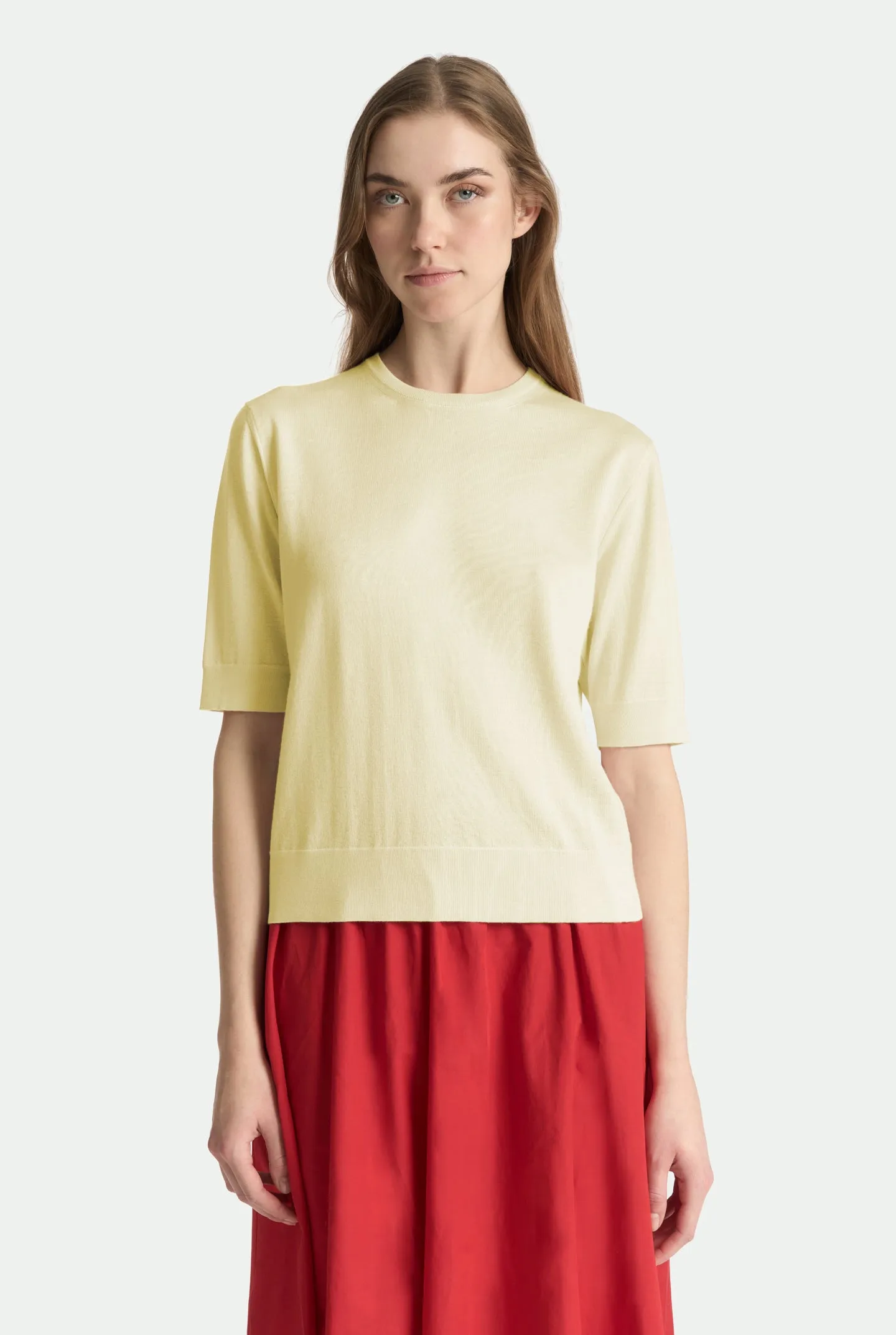 Maglia girocollo in cashmere seta sold by Malo product image thumbnail 2