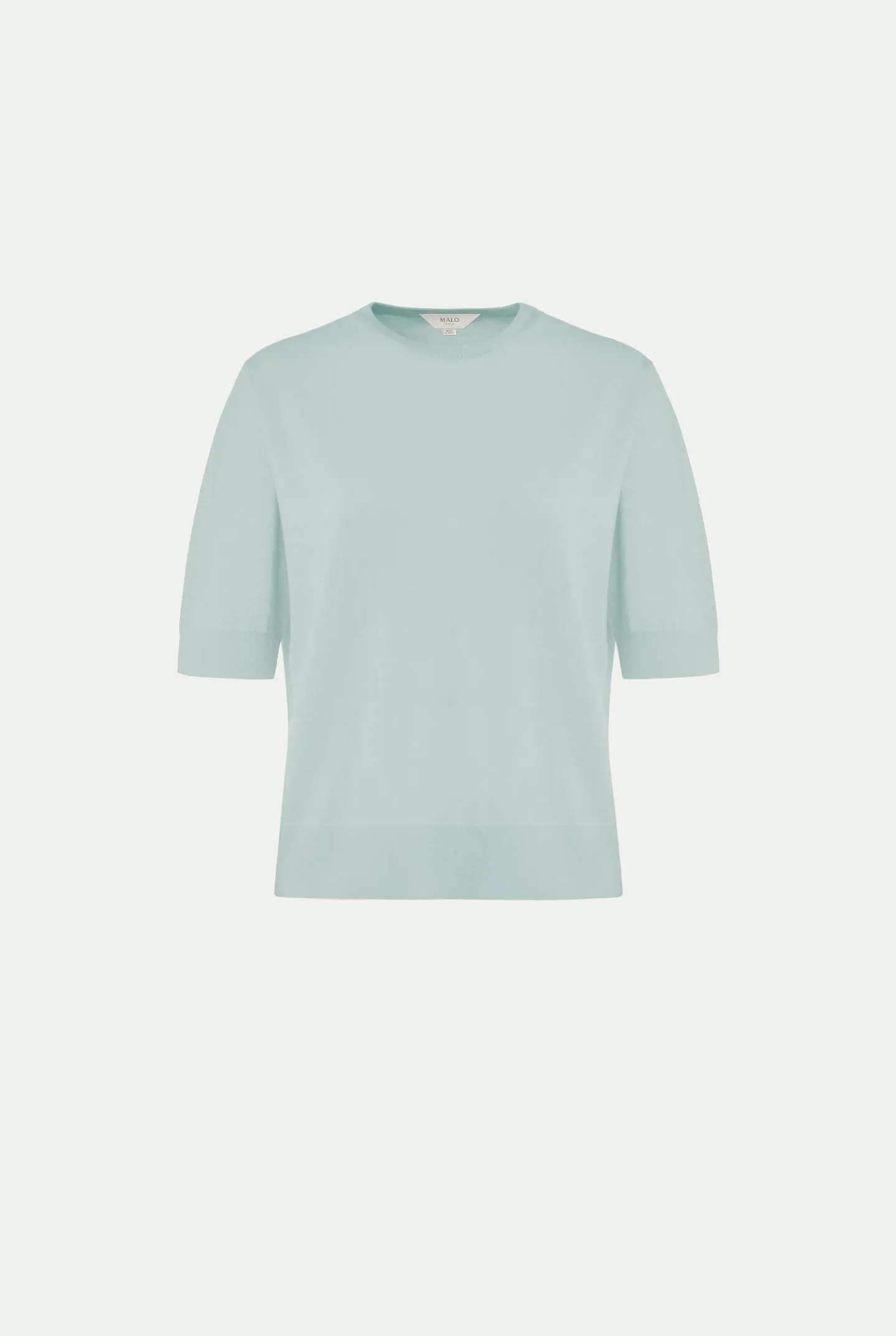 Maglia girocollo in cashmere seta sold by Malo