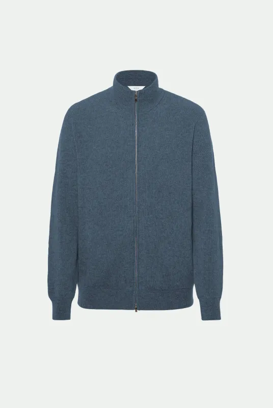 Bomber in luxury cashmere made by Malo