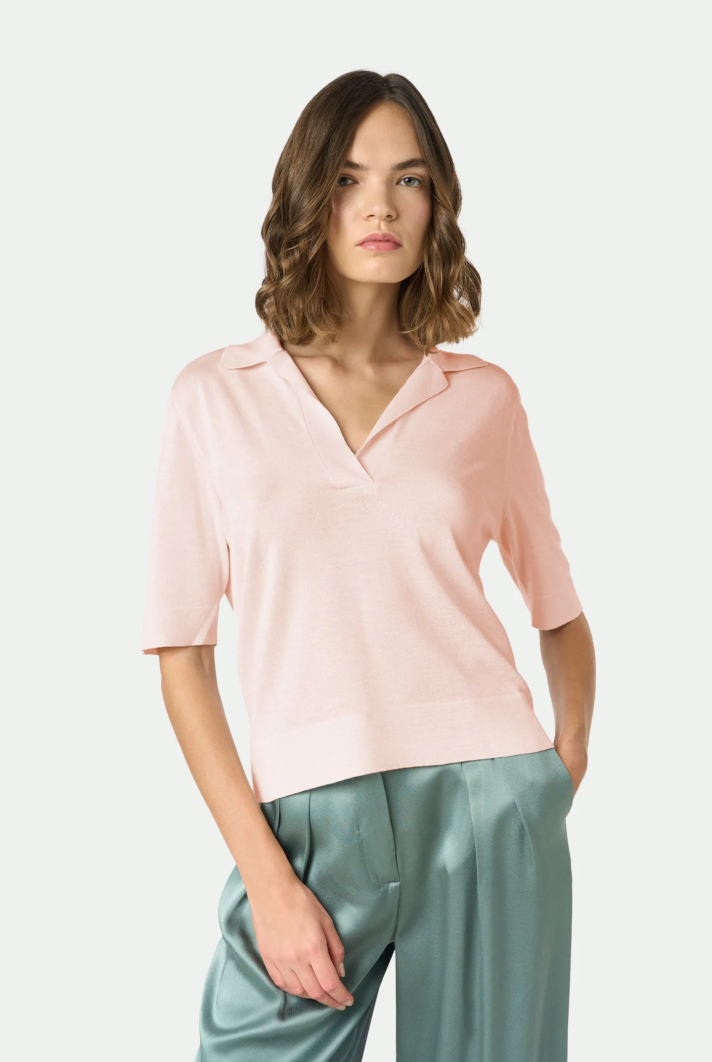 Polo in cashmere seta sold by Malo product image thumbnail 2