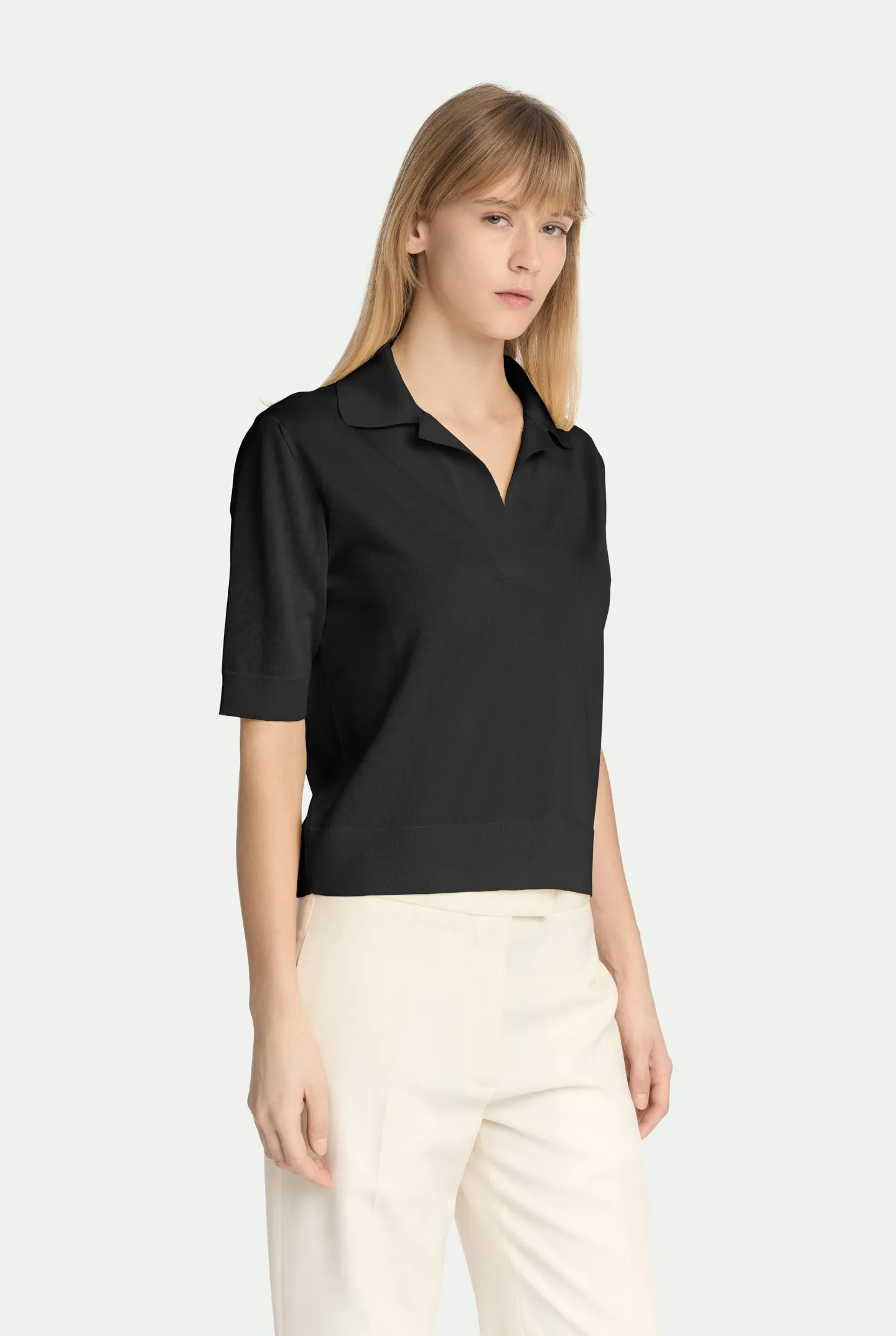 Polo in cashmere seta sold by Malo product image thumbnail 2