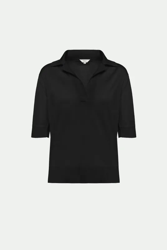 Polo in cashmere seta made by Malo