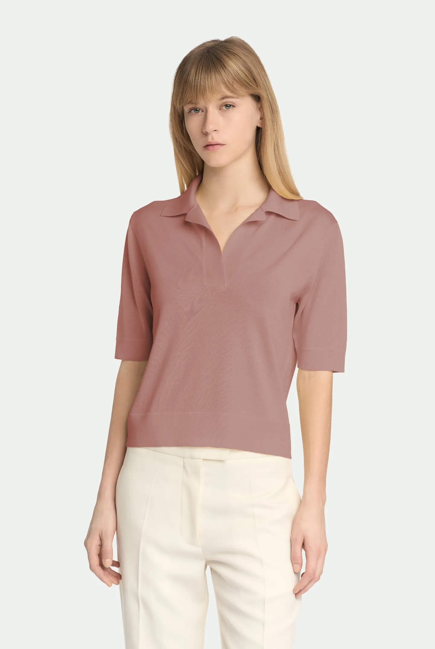 Polo in cashmere seta sold by Malo product image thumbnail 2