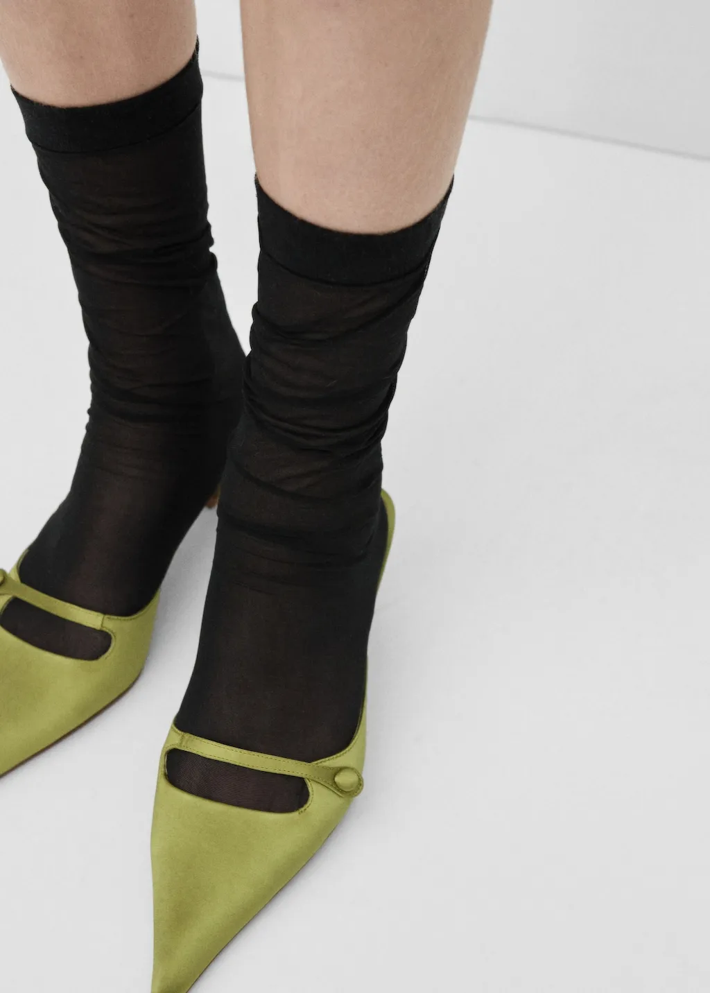 Pack de 2 calcetines velados - Mujer | MANGO España (Península y Baleares) sold by Mango