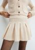 Knitted panel skirt -  Women | Mango USA sold by Mango