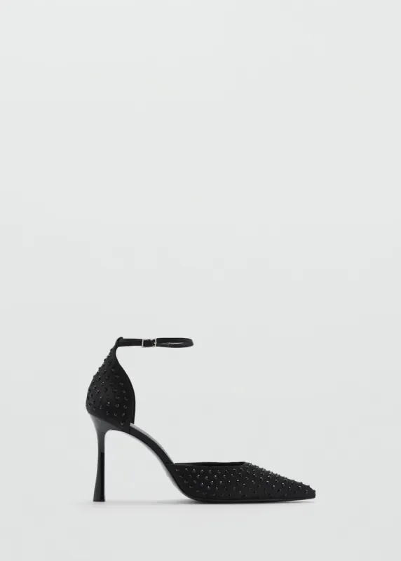 Crystal heel shoe - Women | MANGO Canada sold by Mango