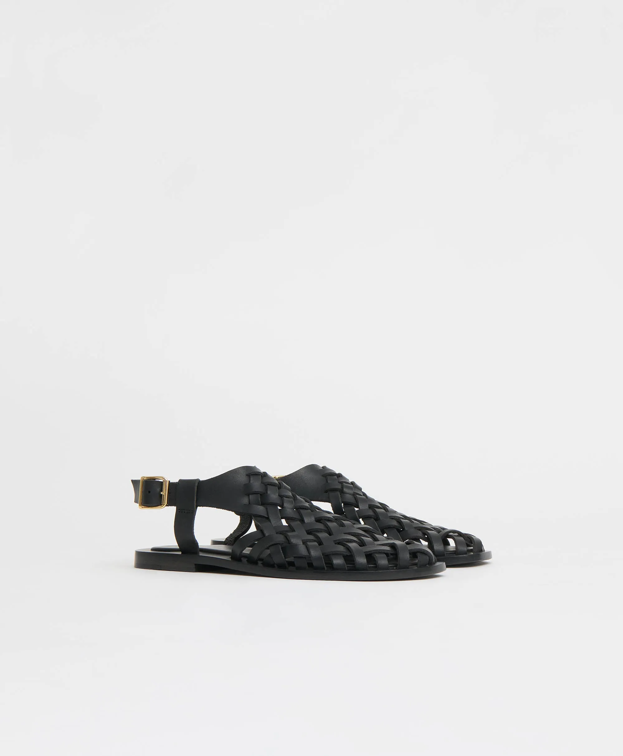 Woven Sandal - Black sold by Mansur Gavriel product image thumbnail 3