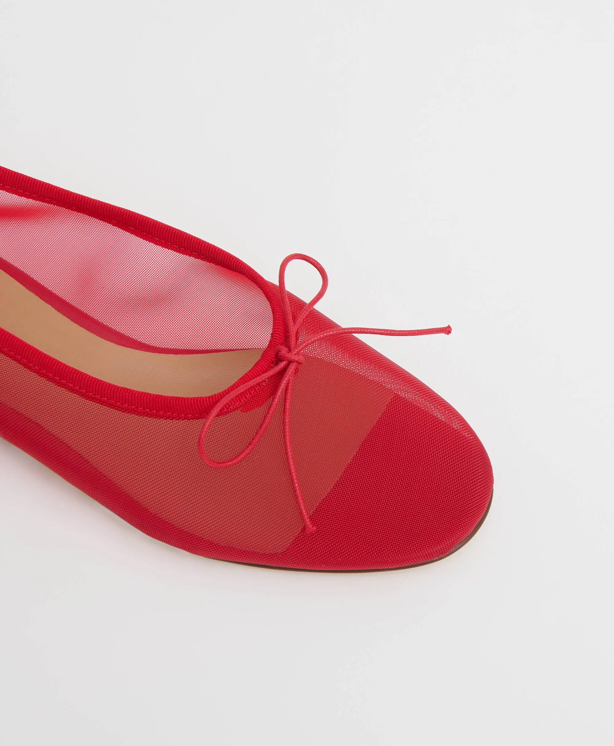 Mesh Dream Ballerina - Bright Red sold by Mansur Gavriel product image thumbnail 2