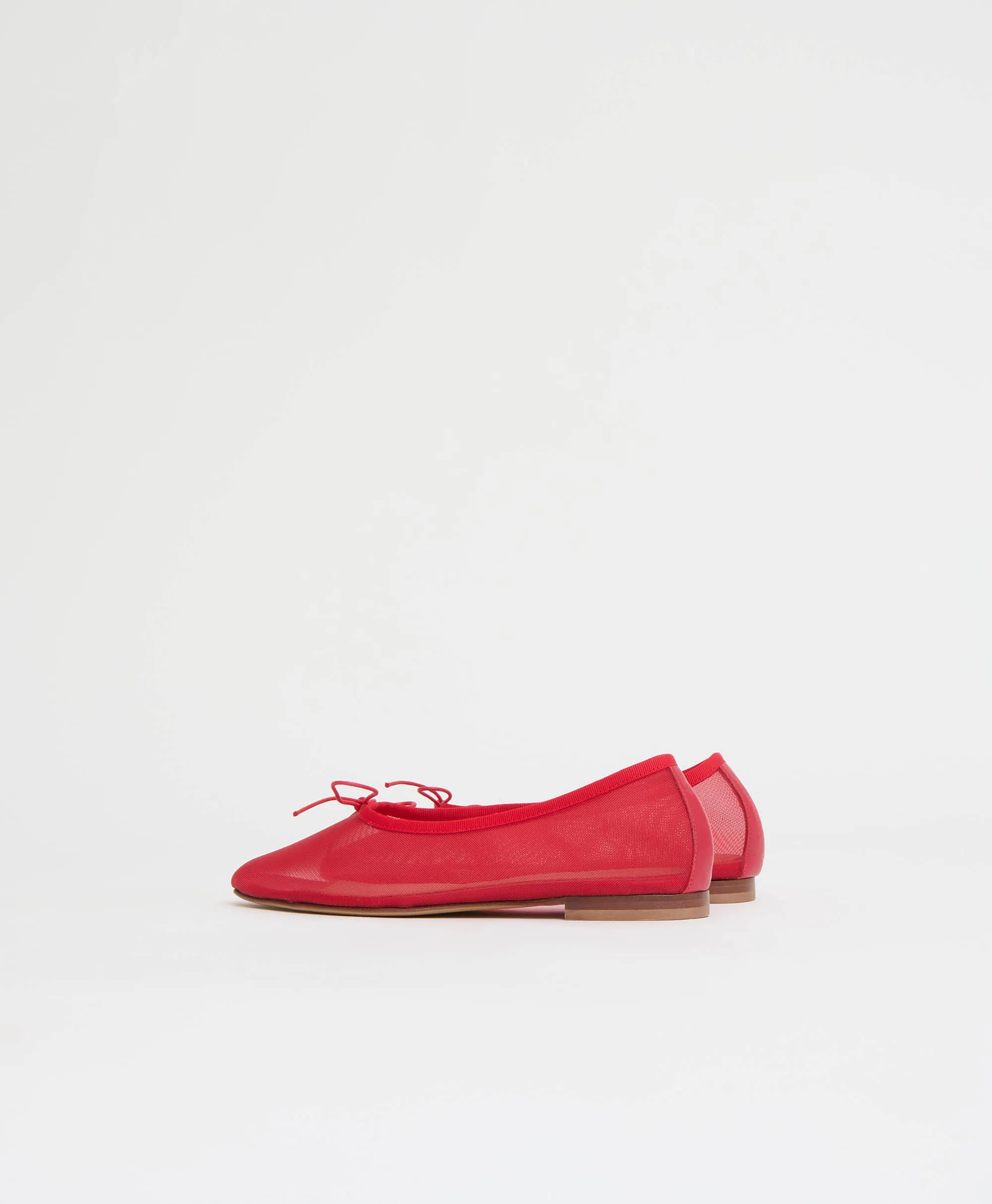 Mesh Dream Ballerina - Bright Red sold by Mansur Gavriel product image thumbnail 4