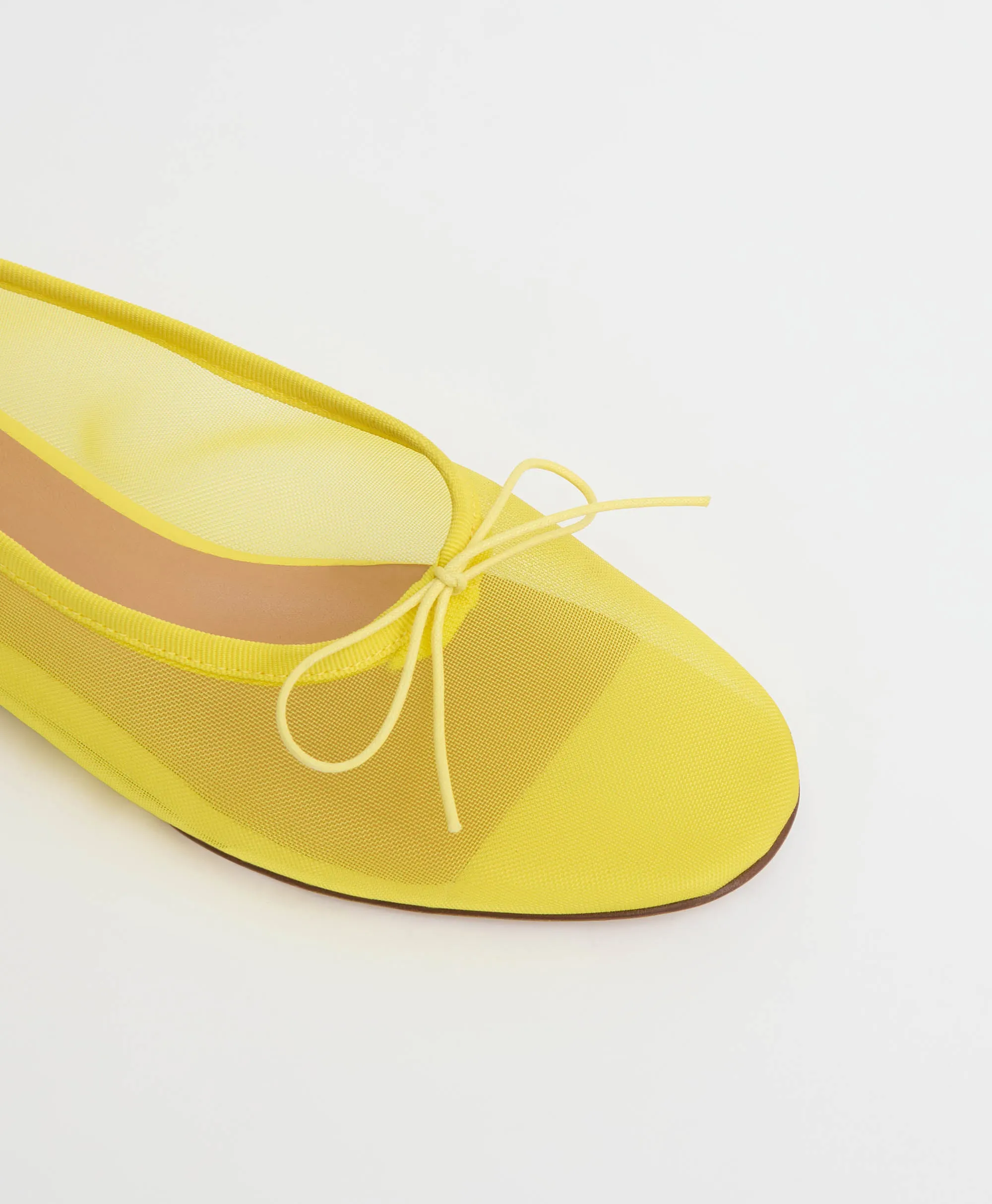 Mesh Dream Ballerina - Bright Yellow sold by Mansur Gavriel product image thumbnail 2