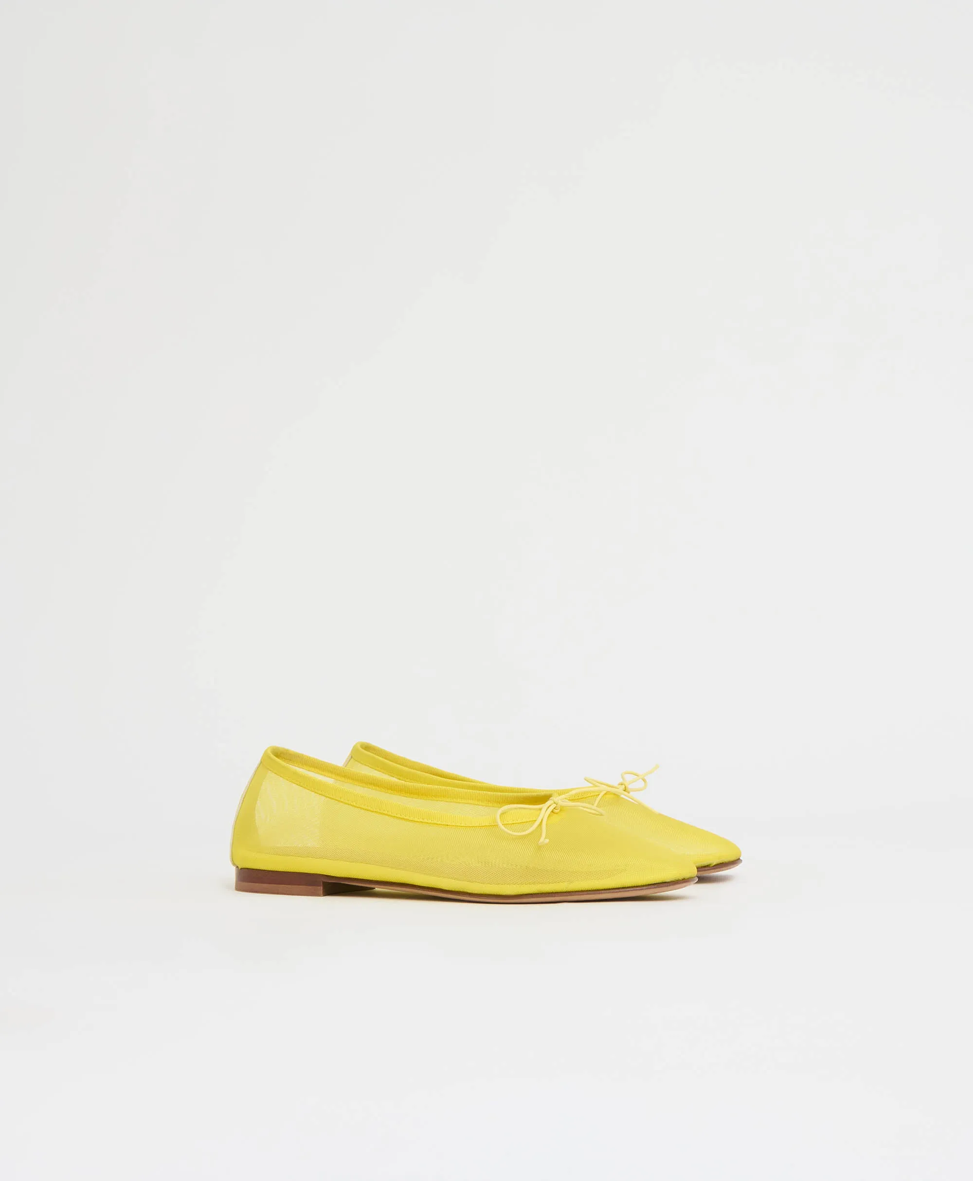 Mesh Dream Ballerina - Bright Yellow sold by Mansur Gavriel product image thumbnail 3