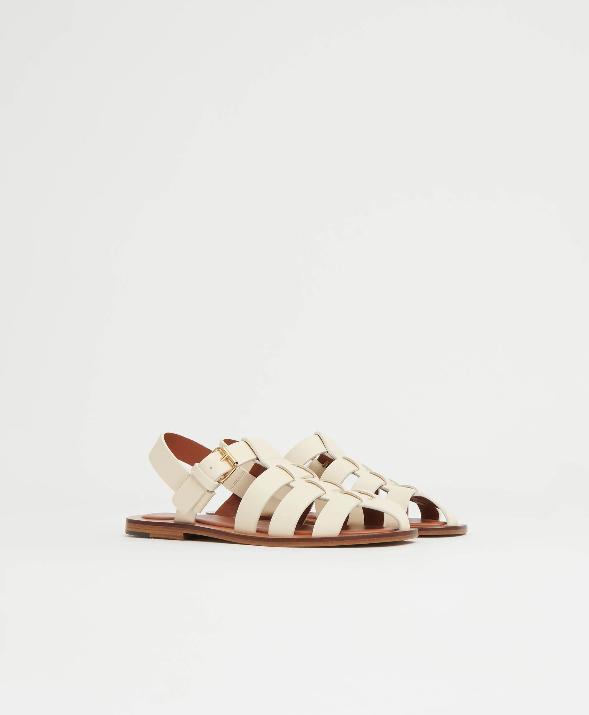 Fisherman Sandal - Jasmine sold by Mansur Gavriel product image thumbnail 2