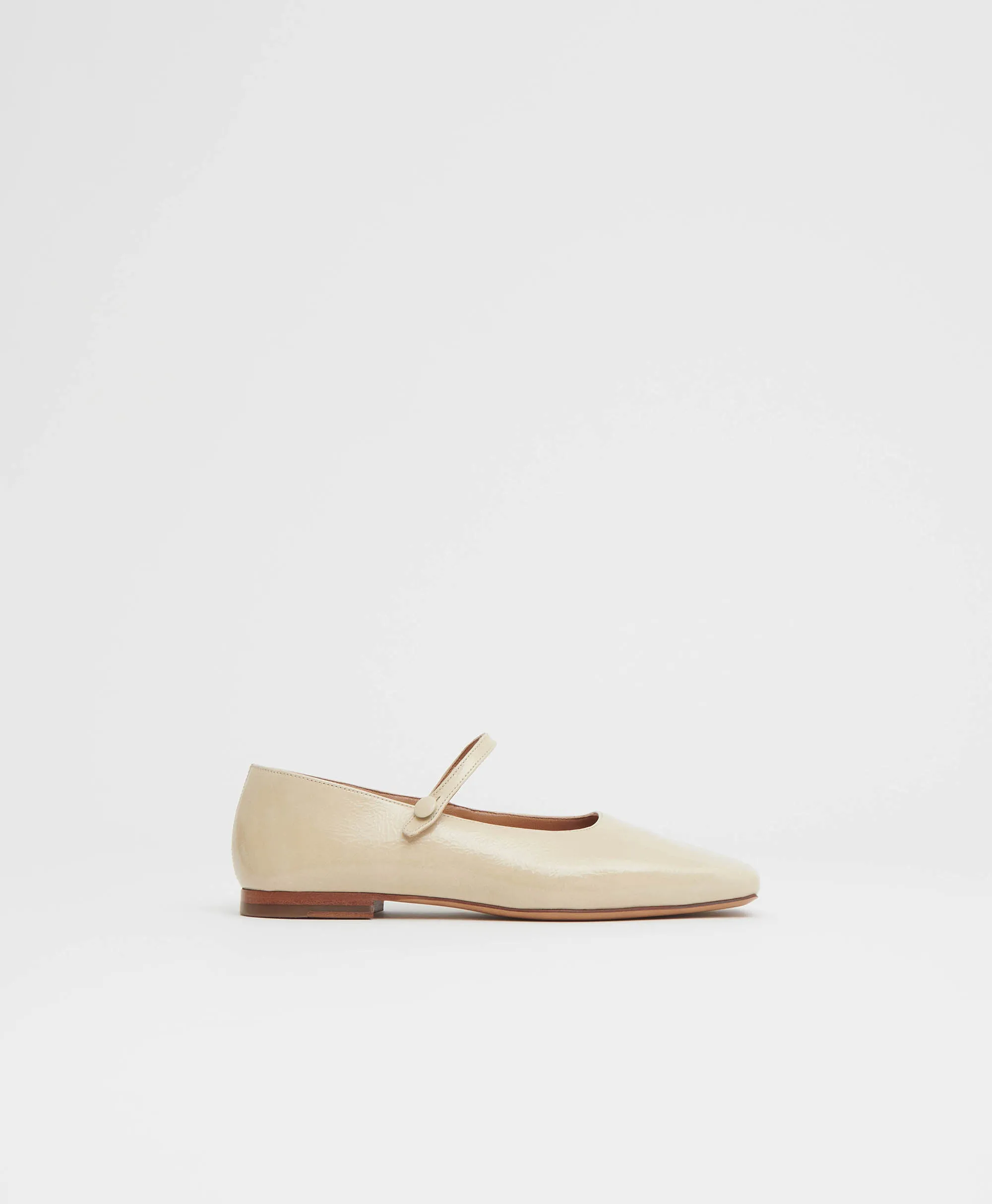 Square Toe Mary Jane - Jasmine Naplak sold by Mansur Gavriel
