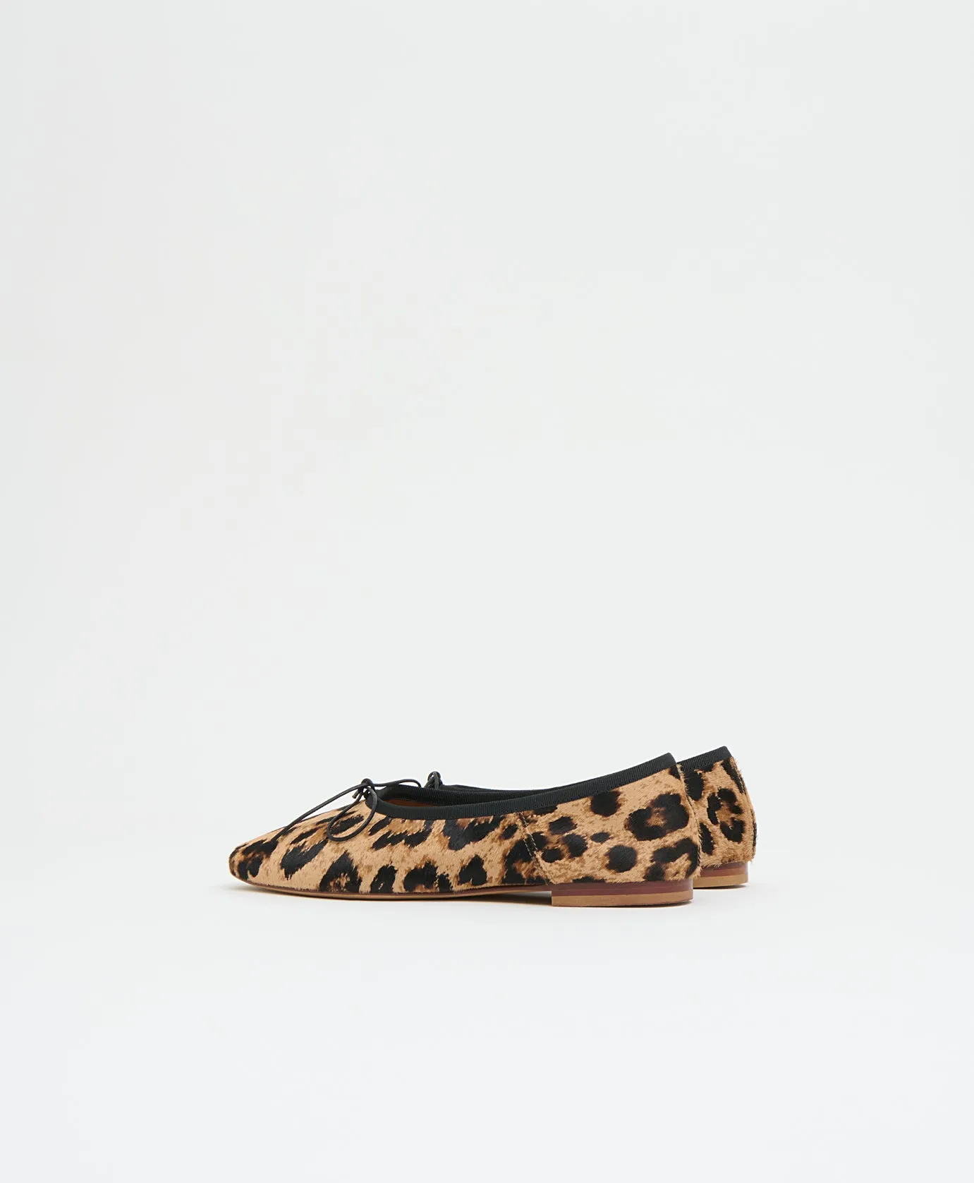 Dream Ballerina - Leopard Pony Hair/Black sold by Mansur Gavriel product image thumbnail 4