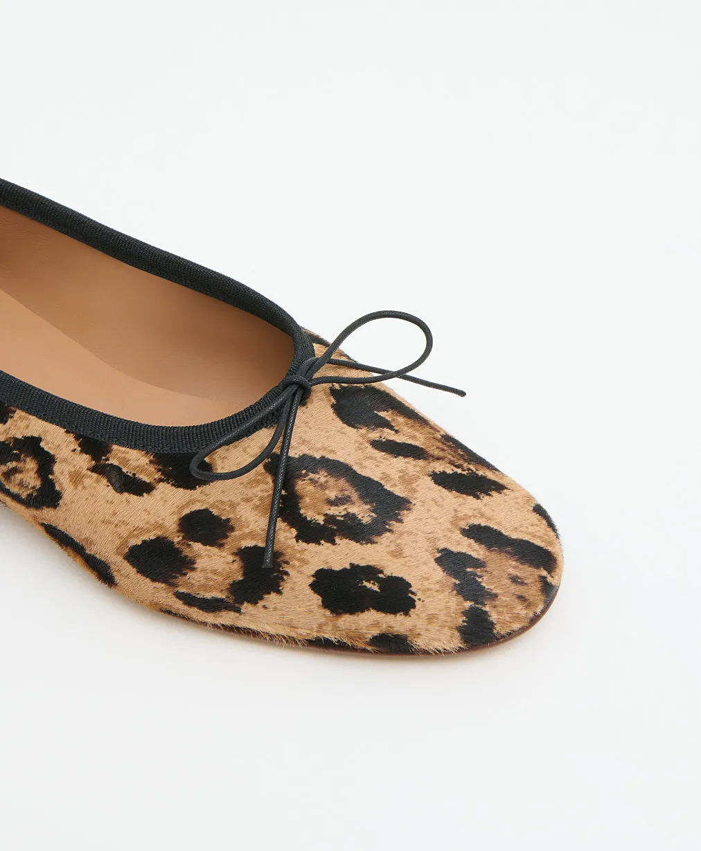 Dream Ballerina - Leopard Pony Hair/Black sold by Mansur Gavriel product image thumbnail 5