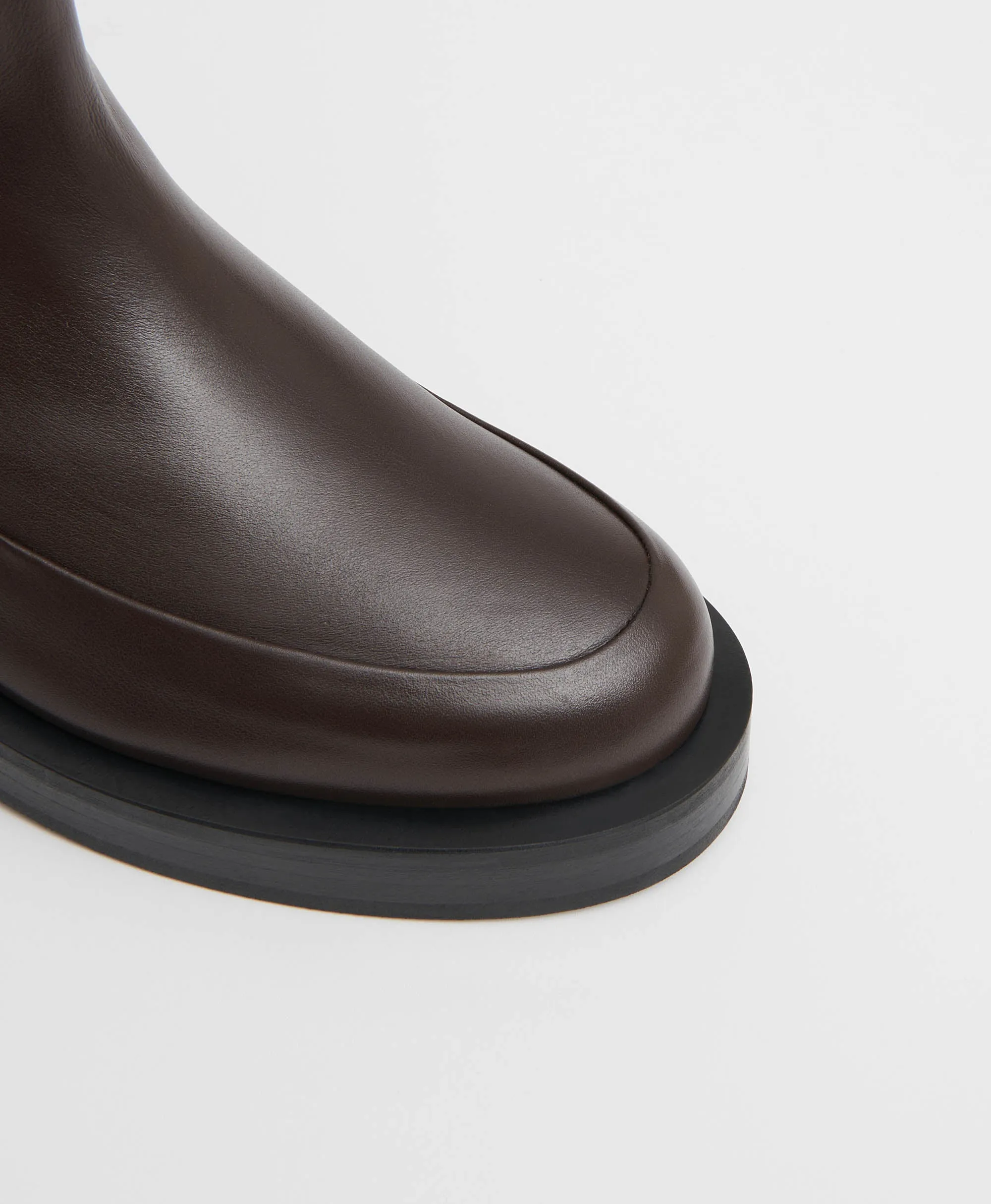 Marion Boot - Mocha sold by Mansur Gavriel product image thumbnail 3