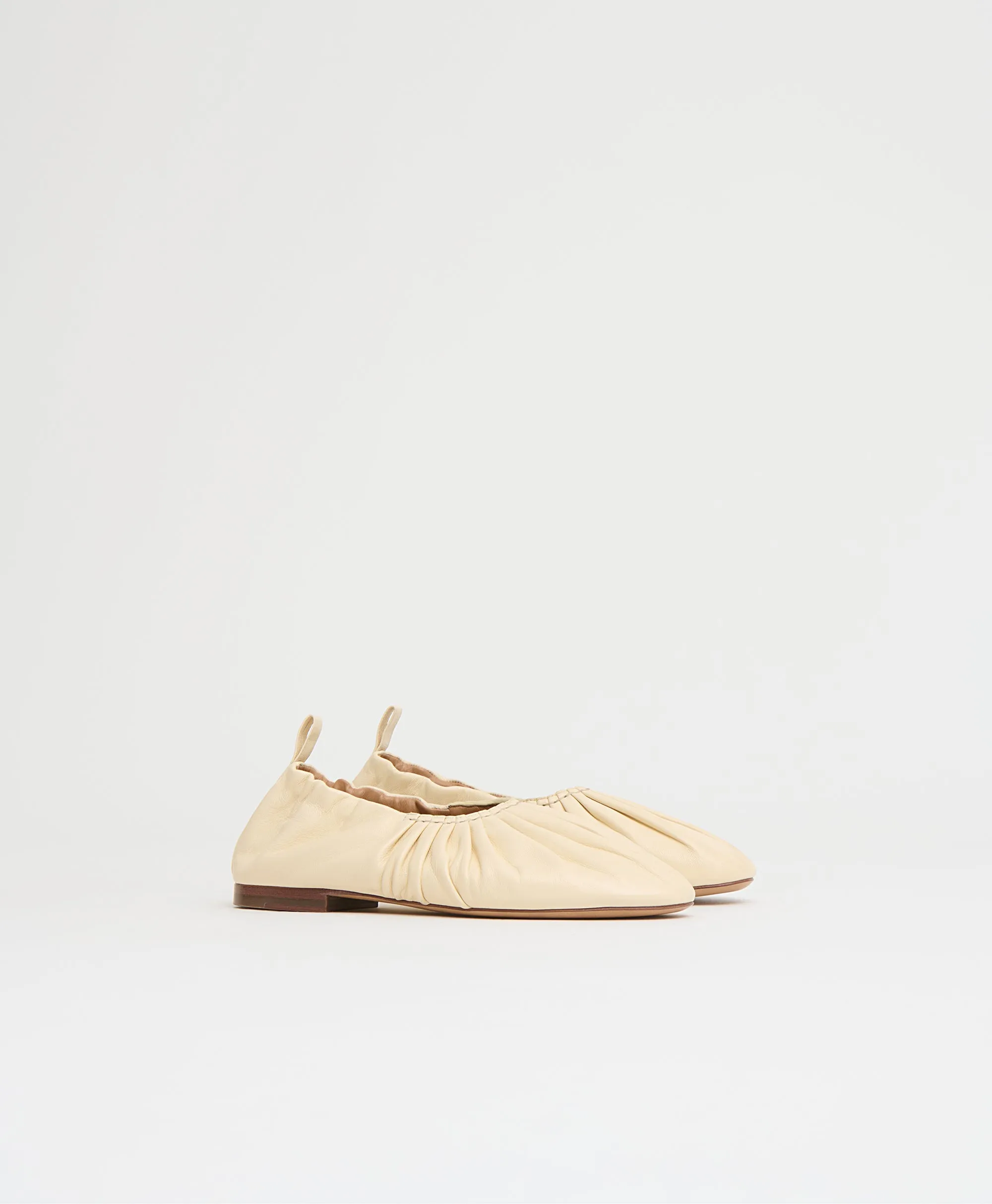 Ruched Ballerina - Jasmine sold by Mansur Gavriel product image thumbnail 3