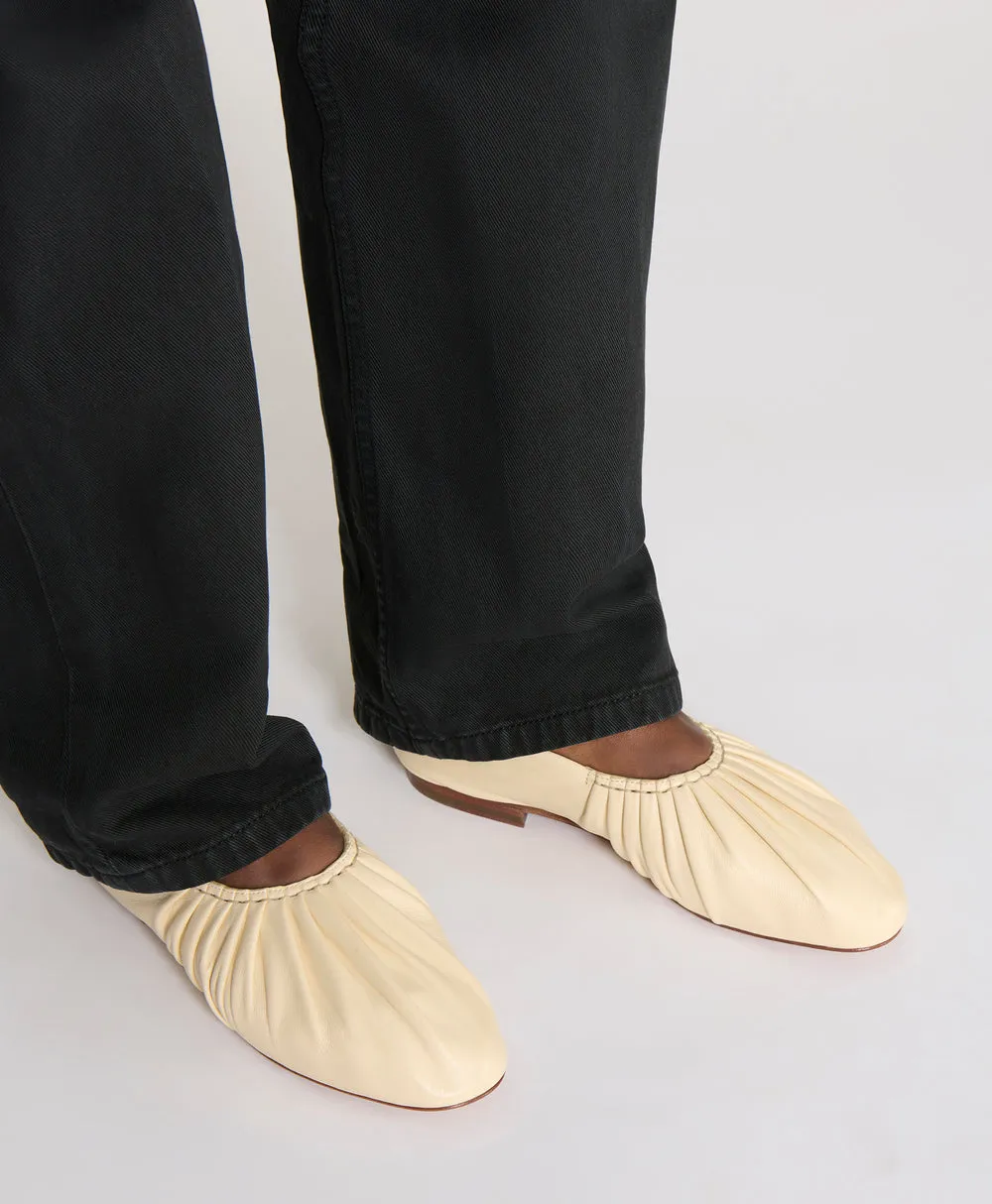 Ruched Ballerina - Jasmine sold by Mansur Gavriel product image thumbnail 2