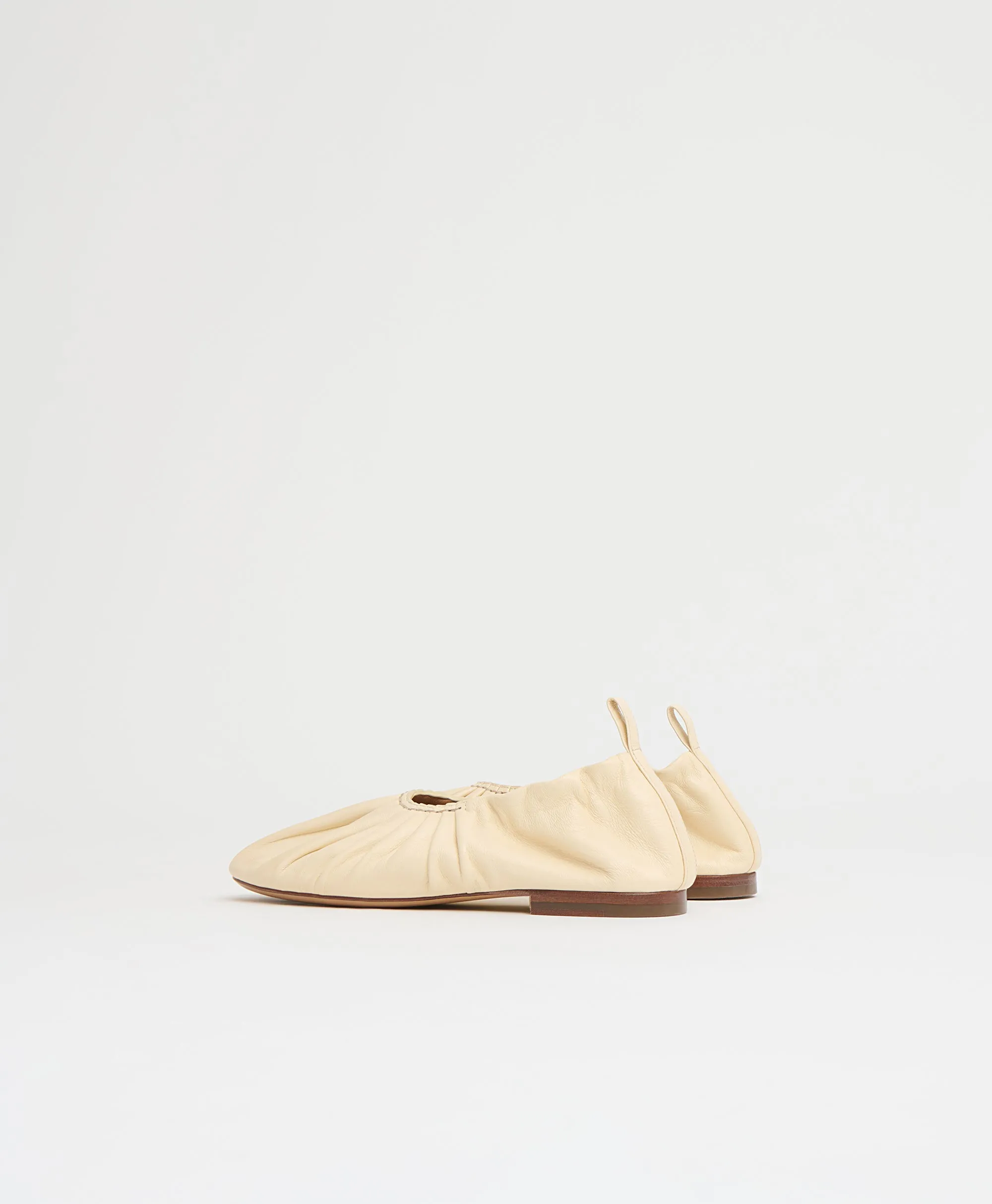 Ruched Ballerina - Jasmine sold by Mansur Gavriel product image thumbnail 4