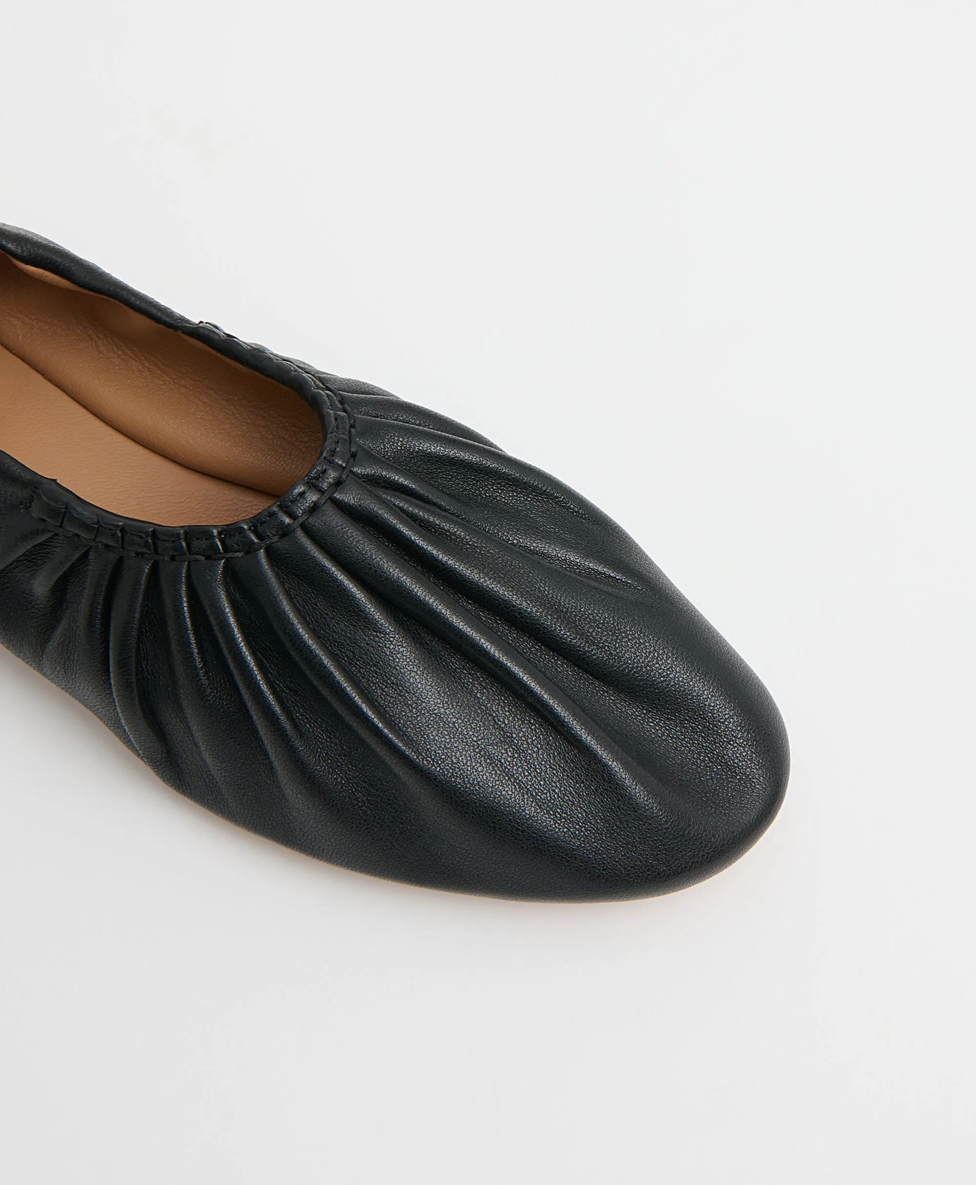 Ruched Ballerina - Black sold by Mansur Gavriel product image thumbnail 5