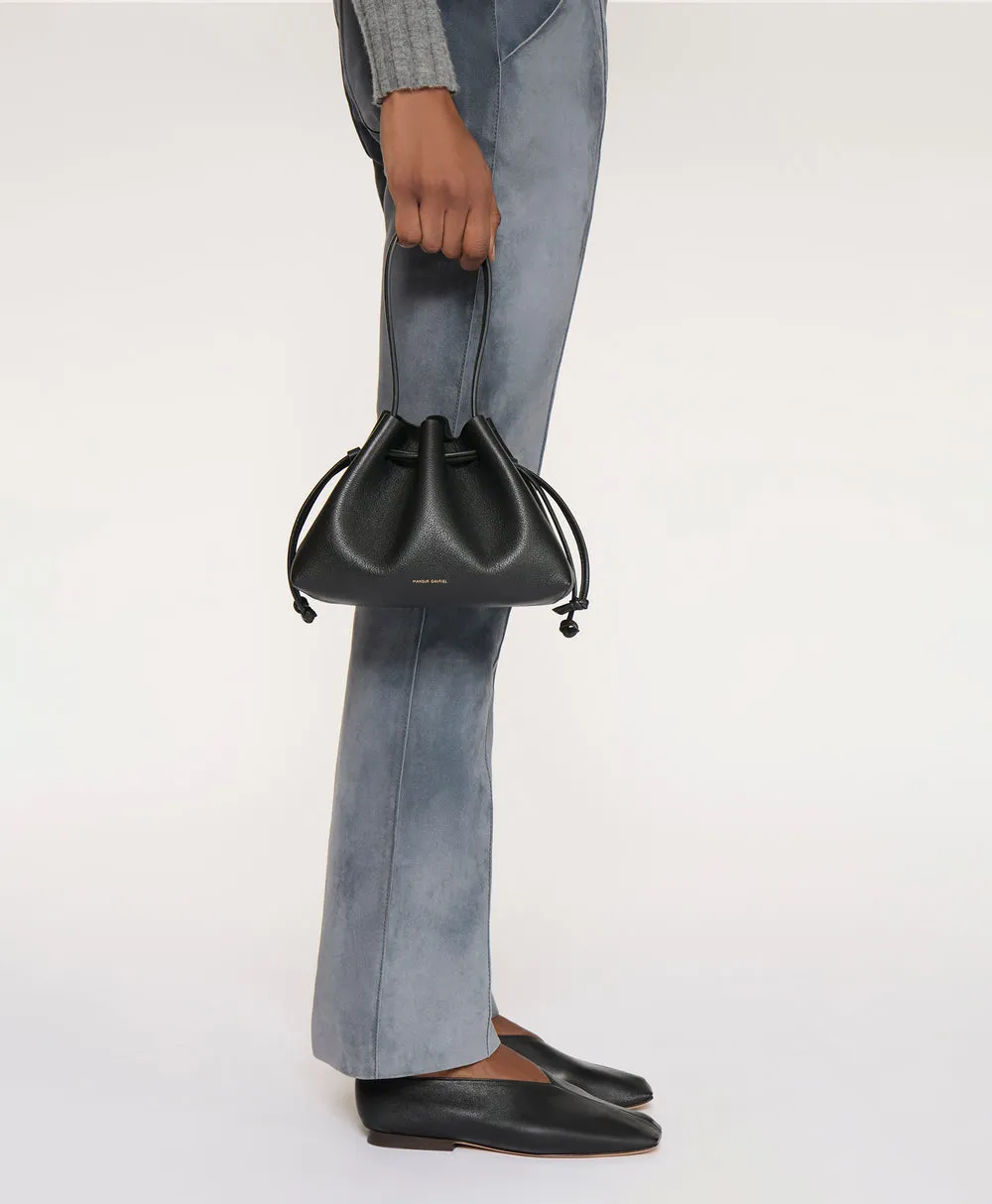Drawstring Pouchette - Black sold by Mansur Gavriel product image thumbnail 2