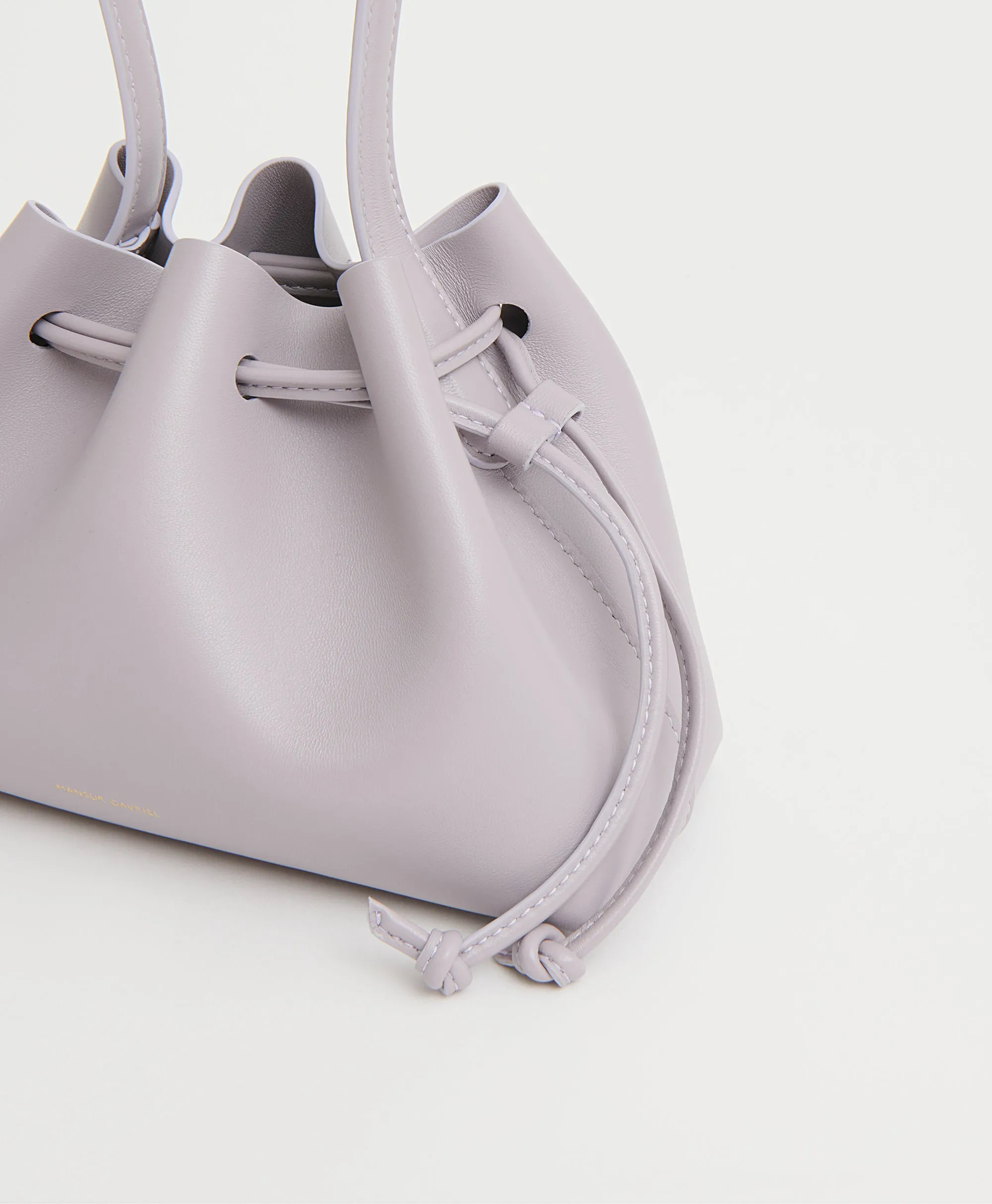 Drawstring Pouchette - Lila sold by Mansur Gavriel product image thumbnail 5