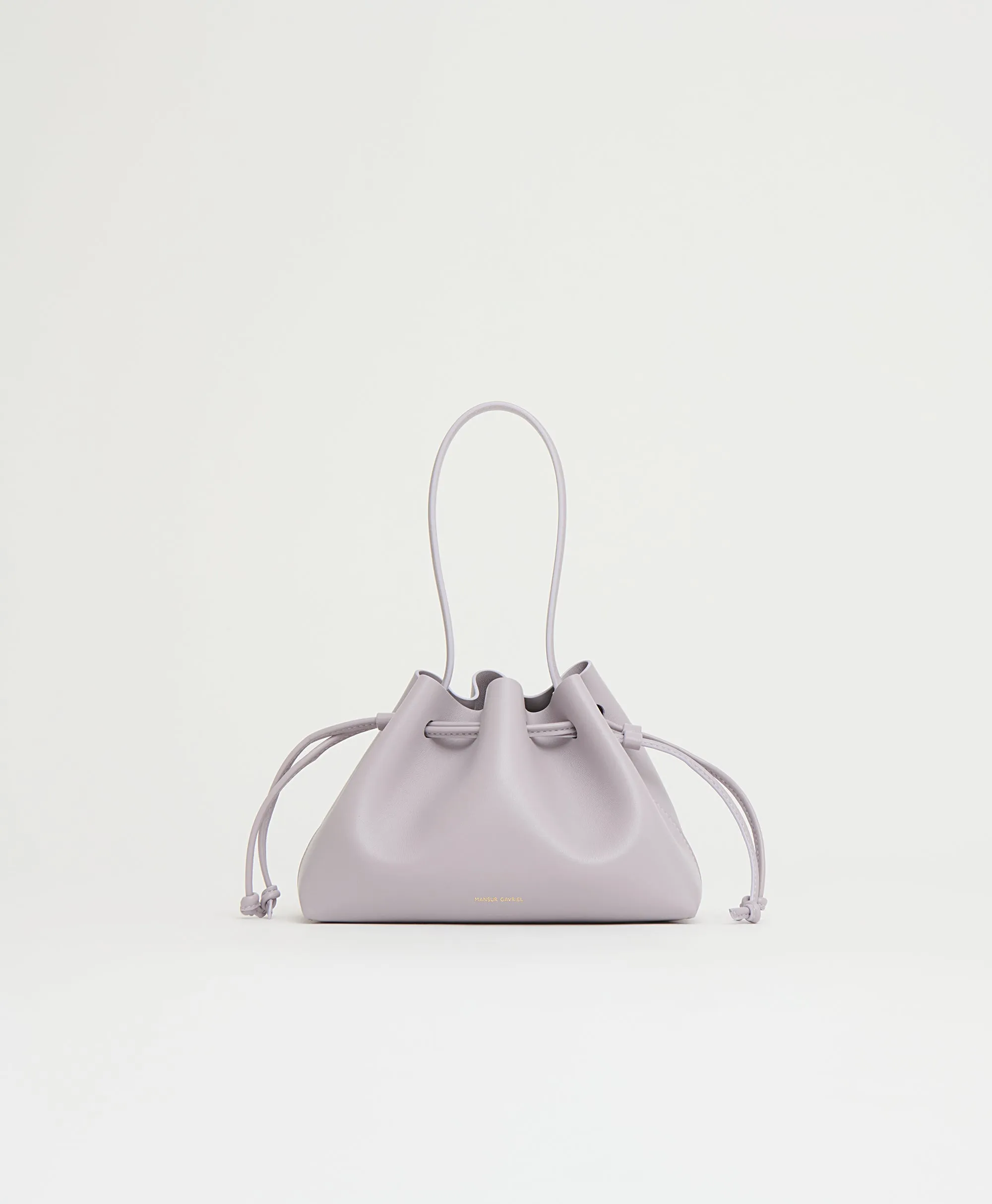 Drawstring Pouchette - Lila sold by Mansur Gavriel