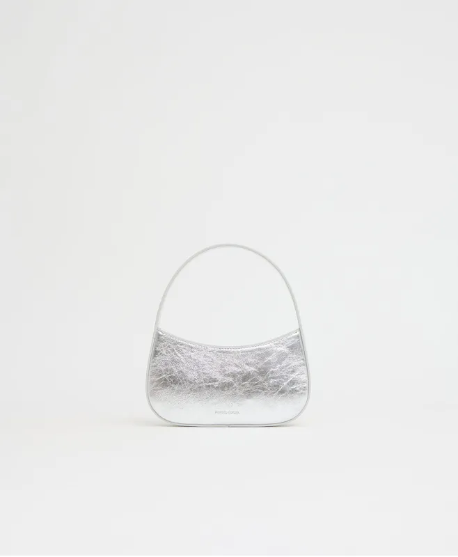 Bonbon Bag - Crinkle Silver sold by Mansur Gavriel