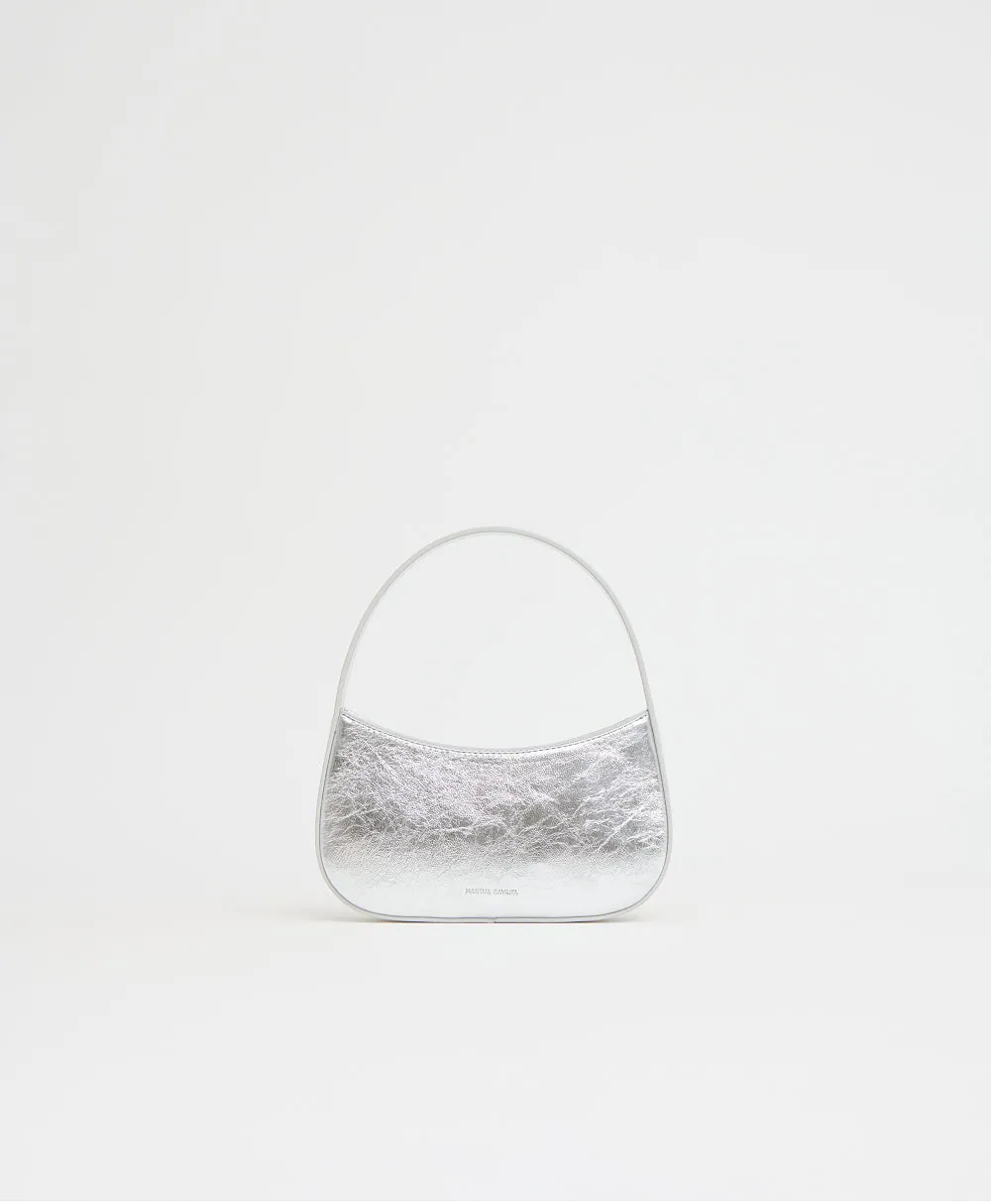 Bonbon Bag - Crinkle Silver sold by Mansur Gavriel