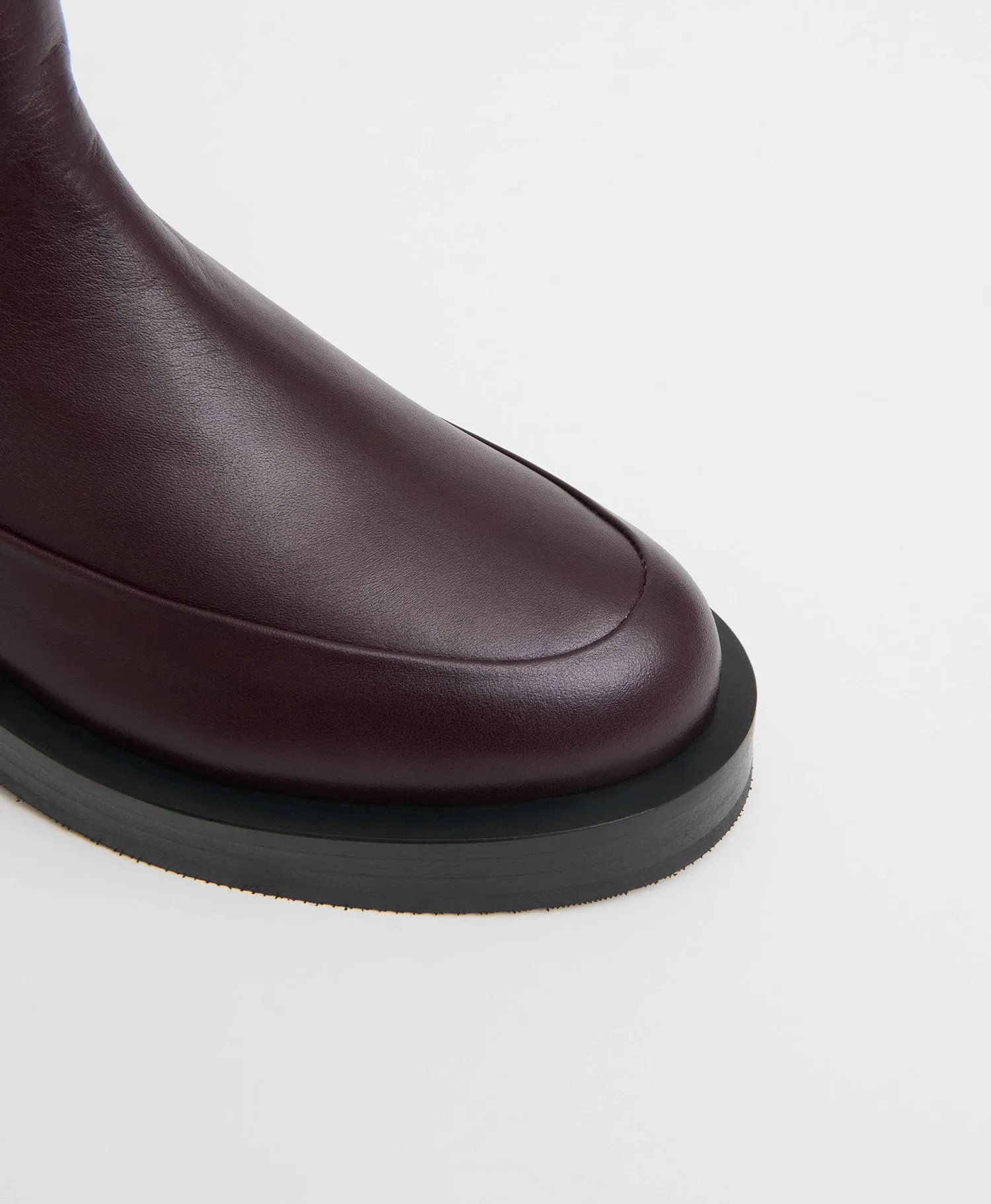 Marion Boot - Plum sold by Mansur Gavriel product image thumbnail 4