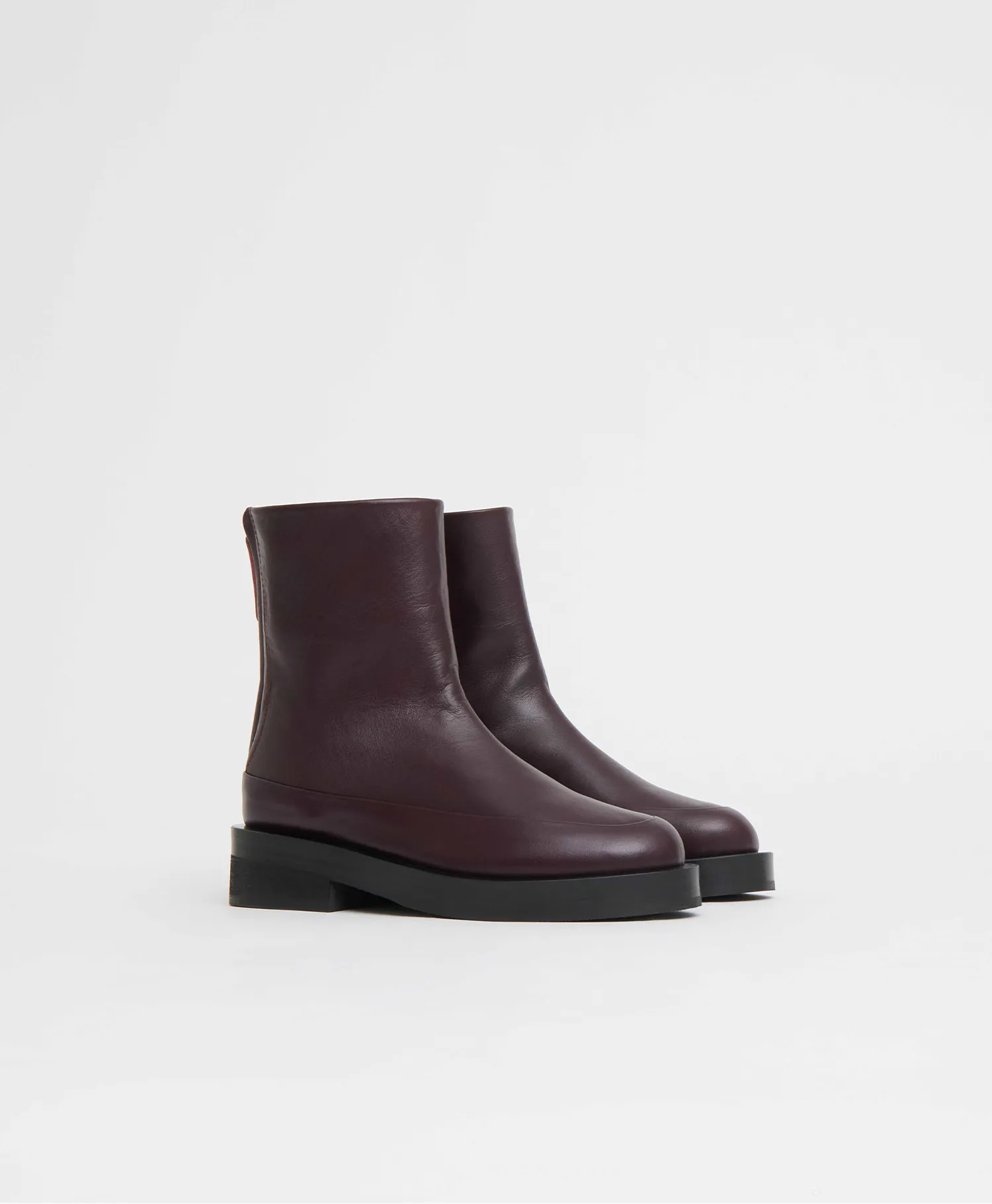 Marion Boot - Plum sold by Mansur Gavriel product image thumbnail 2