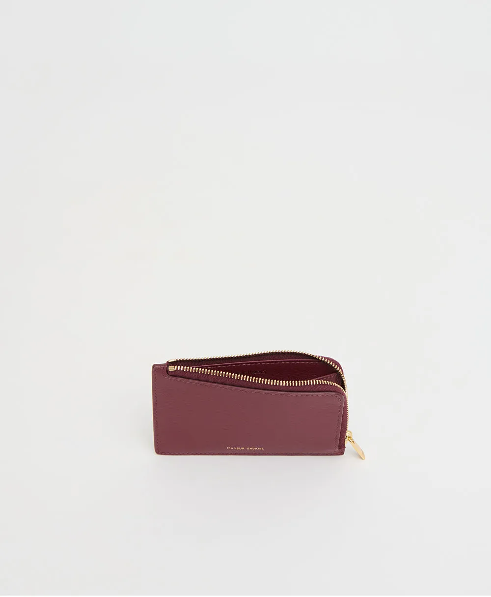 Zip Card Holder - Oxblood sold by Mansur Gavriel product image thumbnail 3