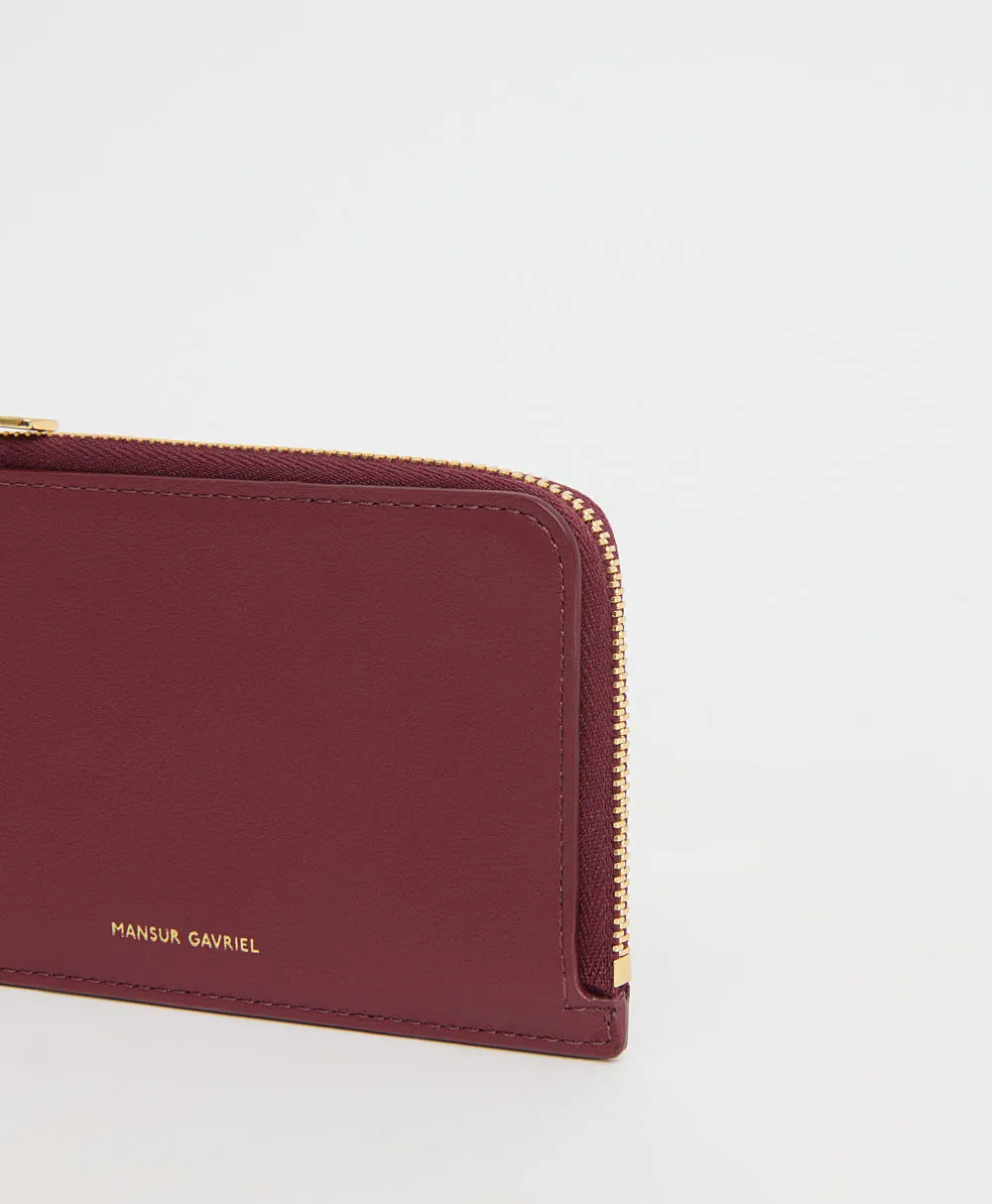 Zip Card Holder - Oxblood sold by Mansur Gavriel product image thumbnail 4