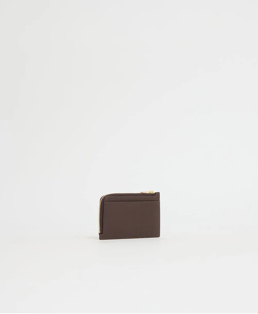 Zip Card Holder - Chocolate sold by Mansur Gavriel product image thumbnail 2