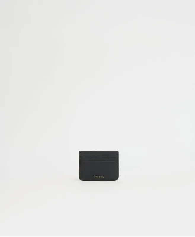 Pocket Card Holder - Black sold by Mansur Gavriel