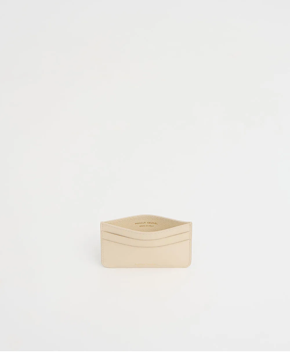 Pocket Card Holder - Jasmine sold by Mansur Gavriel product image thumbnail 3