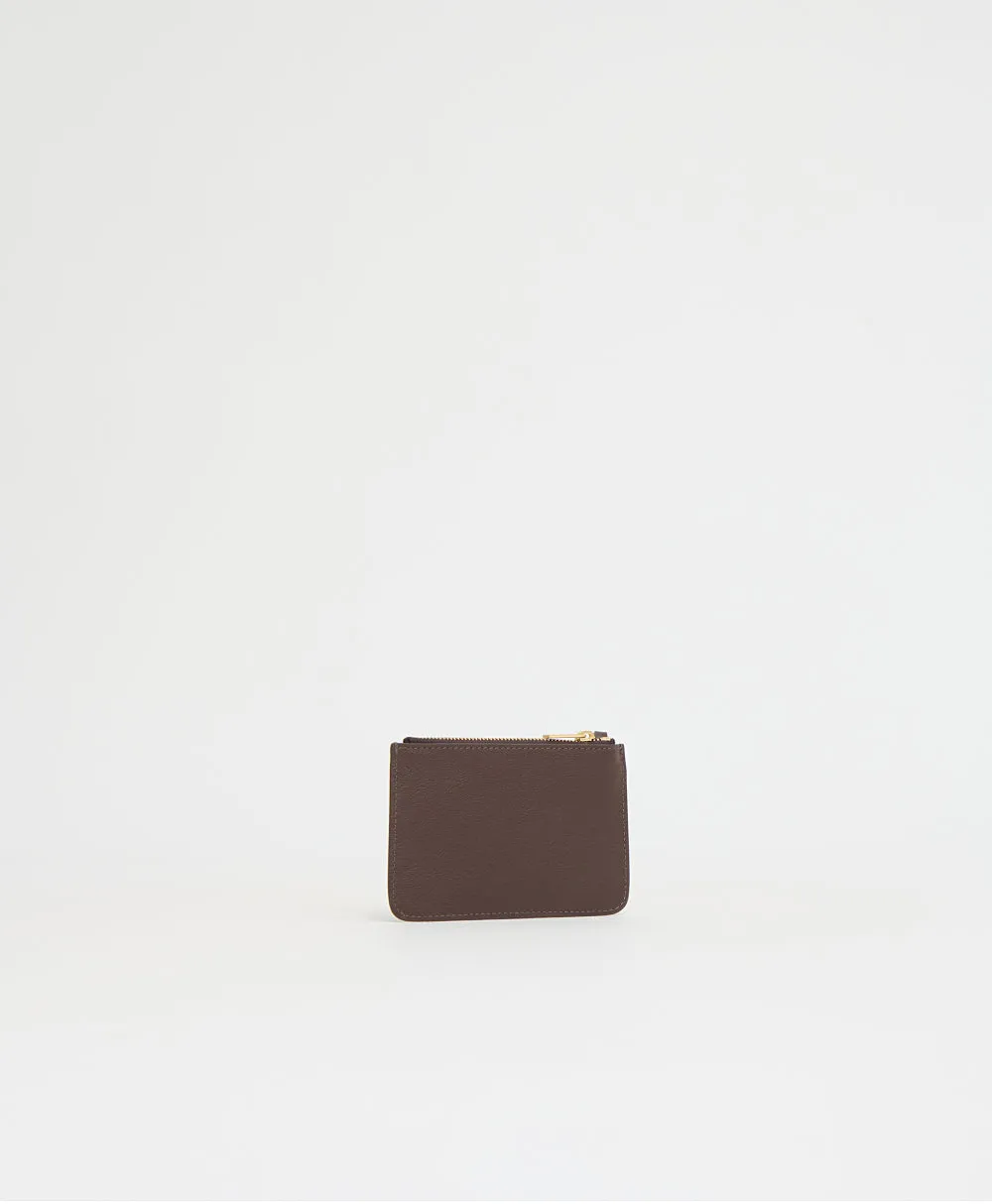 Keychain Zip Case - Chocolate sold by Mansur Gavriel product image thumbnail 2
