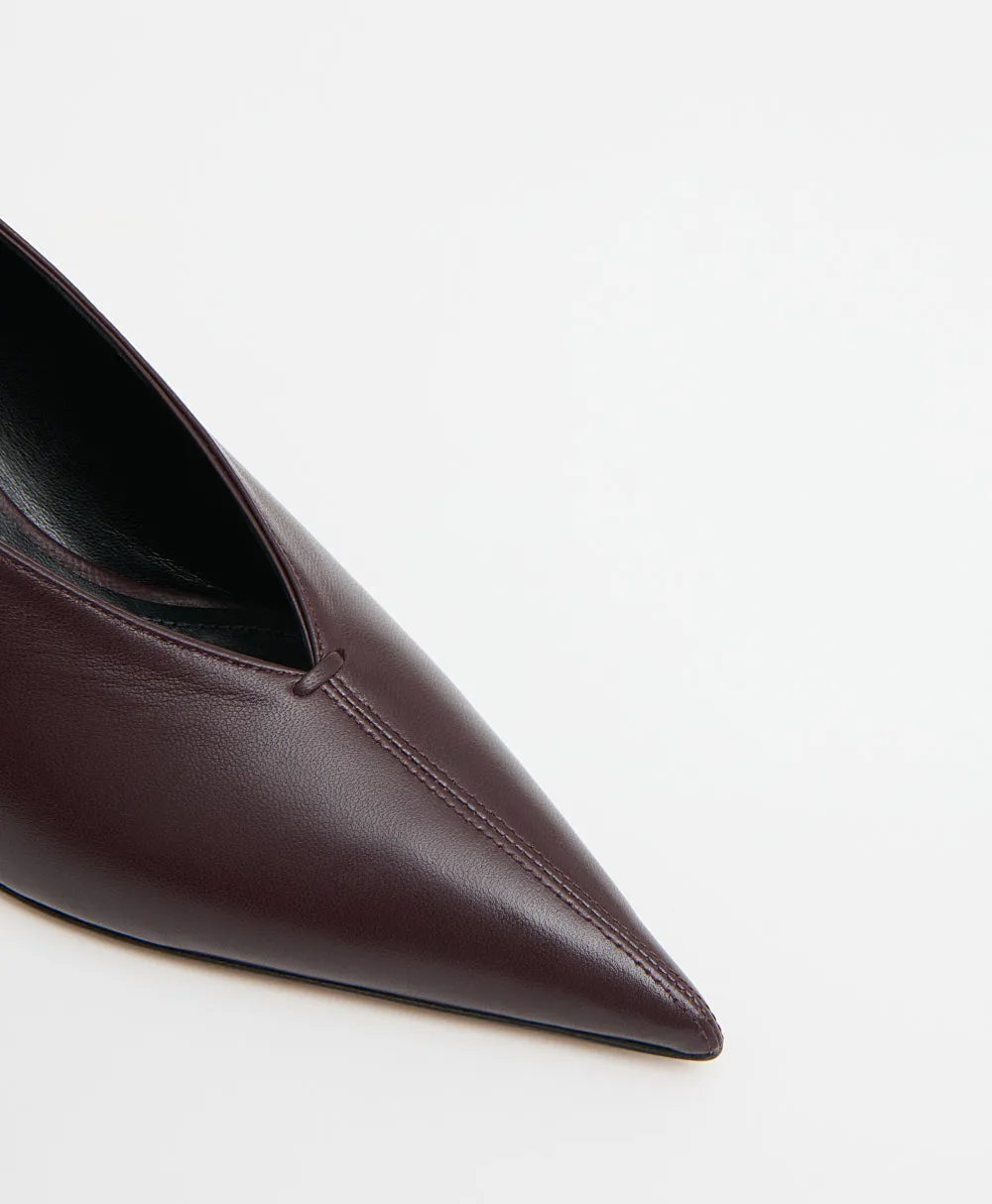 Kiki Heel - Plum sold by Mansur Gavriel product image thumbnail 5