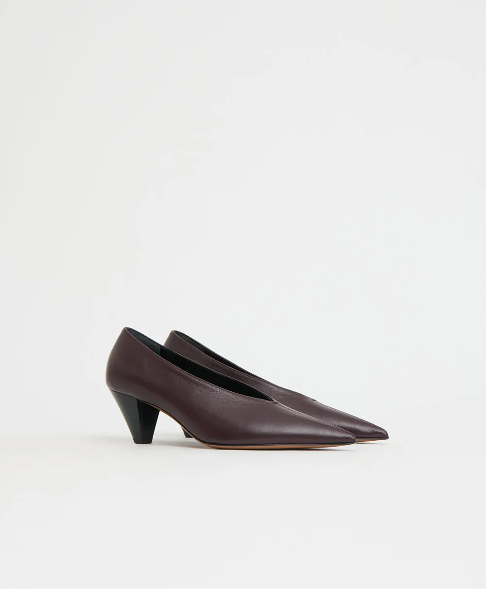Kiki Heel - Plum sold by Mansur Gavriel product image thumbnail 2
