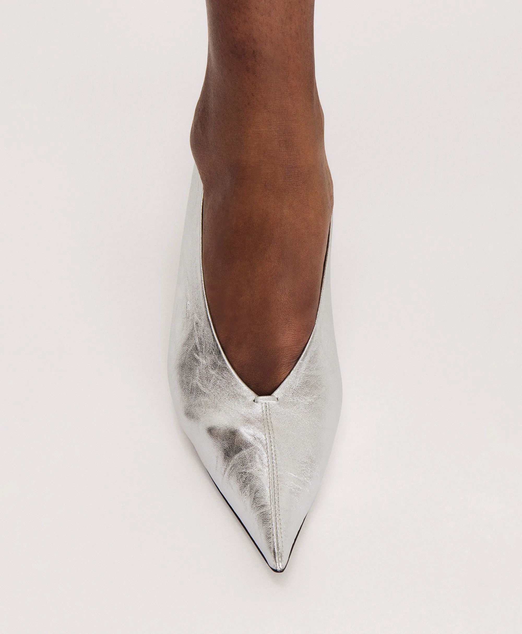 Kiki Heel - Plum sold by Mansur Gavriel product image thumbnail 3