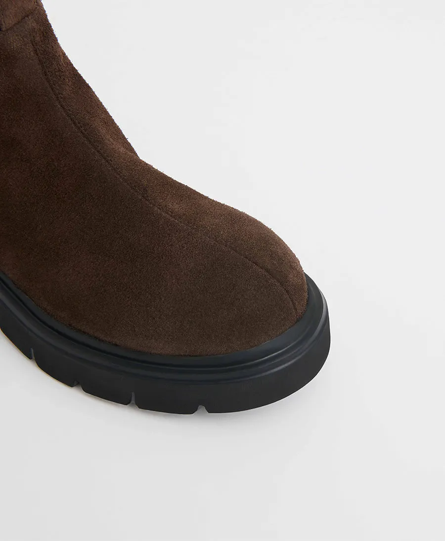 Camilla Boot - Espresso Suede sold by Mansur Gavriel product image thumbnail 5
