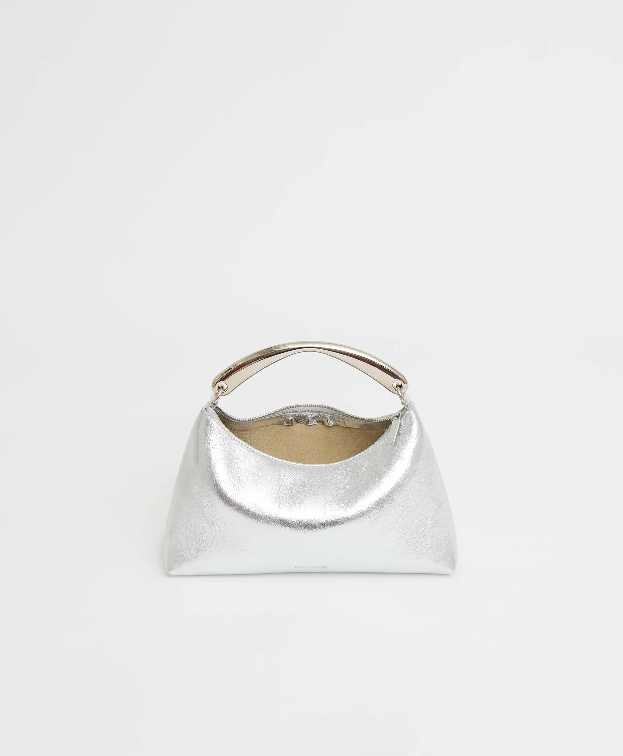 Metal Handle Rhea - Crinkled Silver sold by Mansur Gavriel product image thumbnail 4