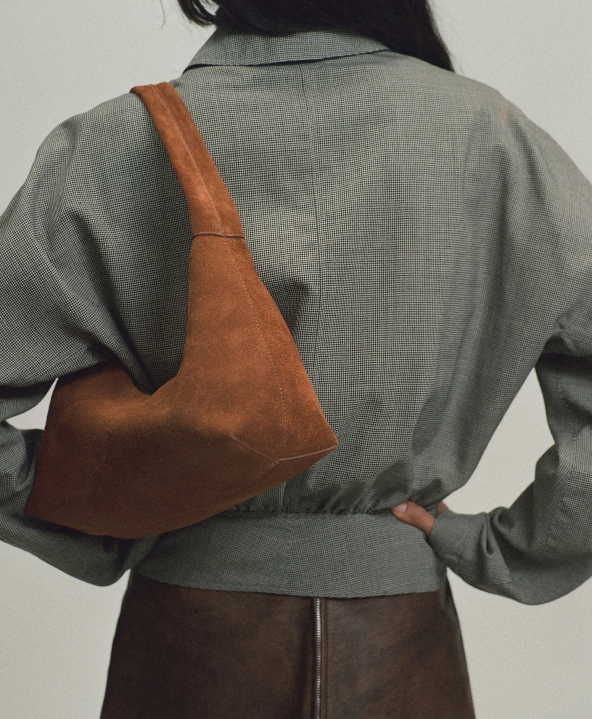 Candy Baguette - Saddle Suede sold by Mansur Gavriel product image thumbnail 2