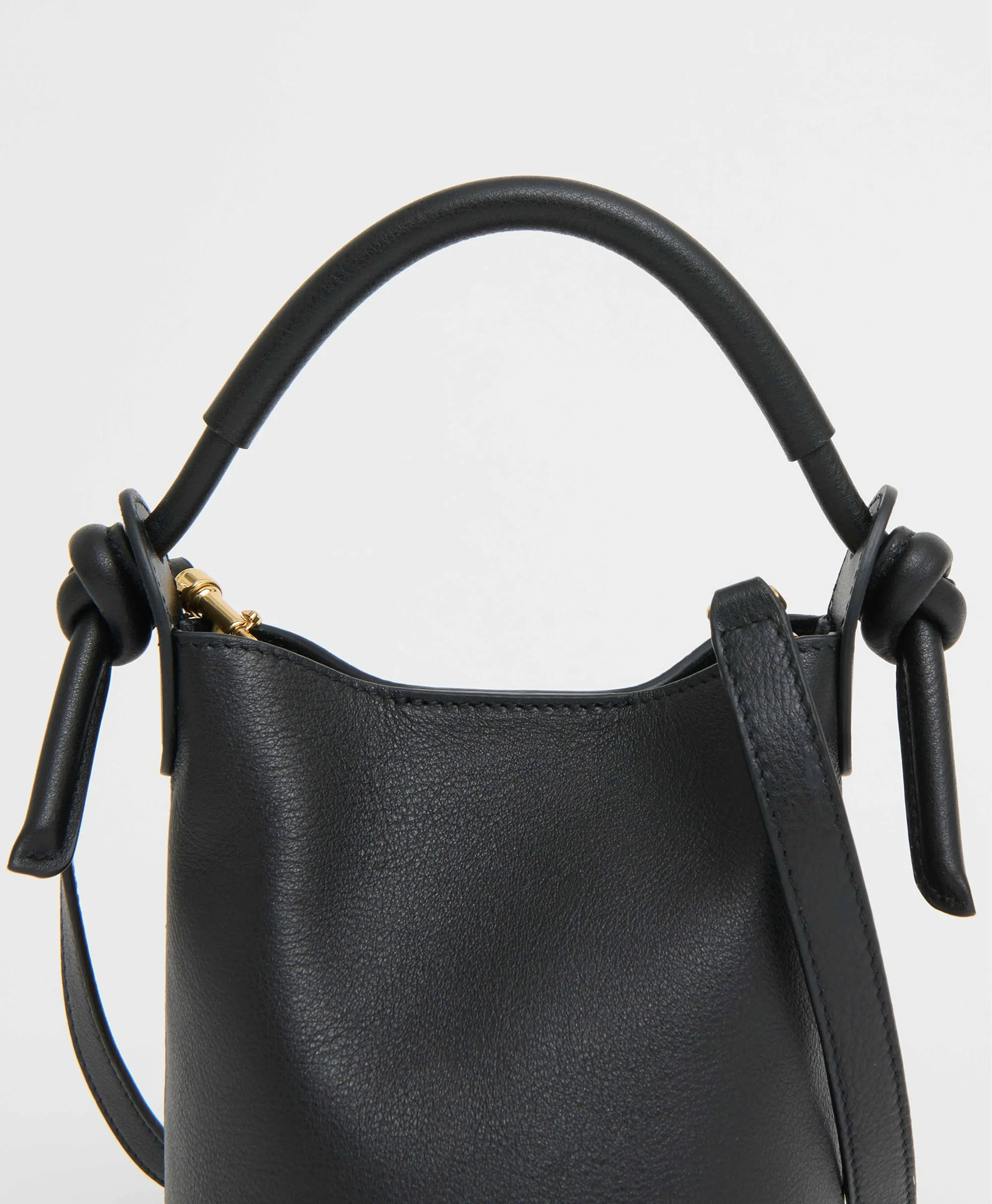 Mini Mini Fortuna Bucket - Black sold by Mansur Gavriel product image thumbnail 3