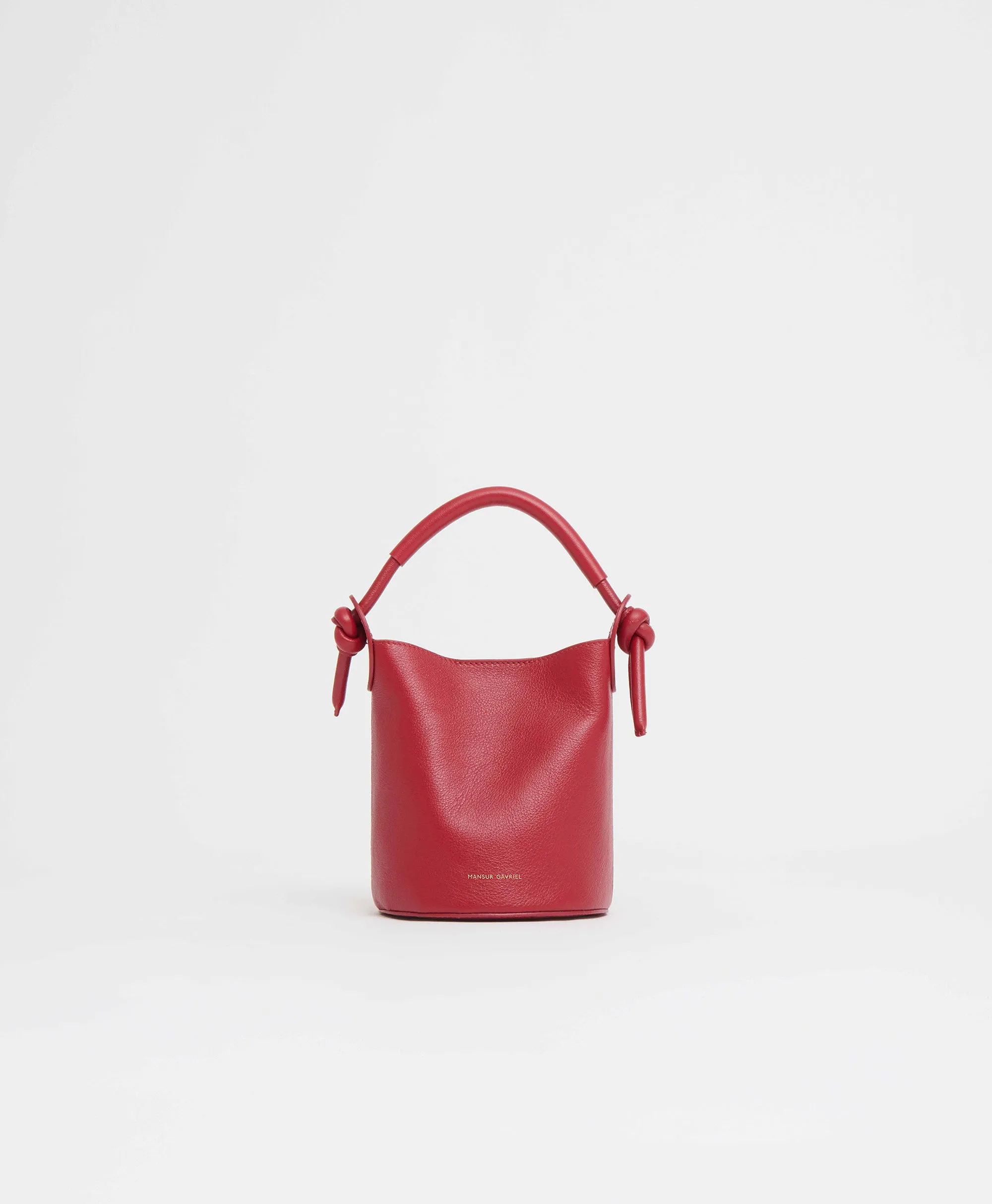 Mini Mini Fortuna Bucket - Flamma sold by Mansur Gavriel