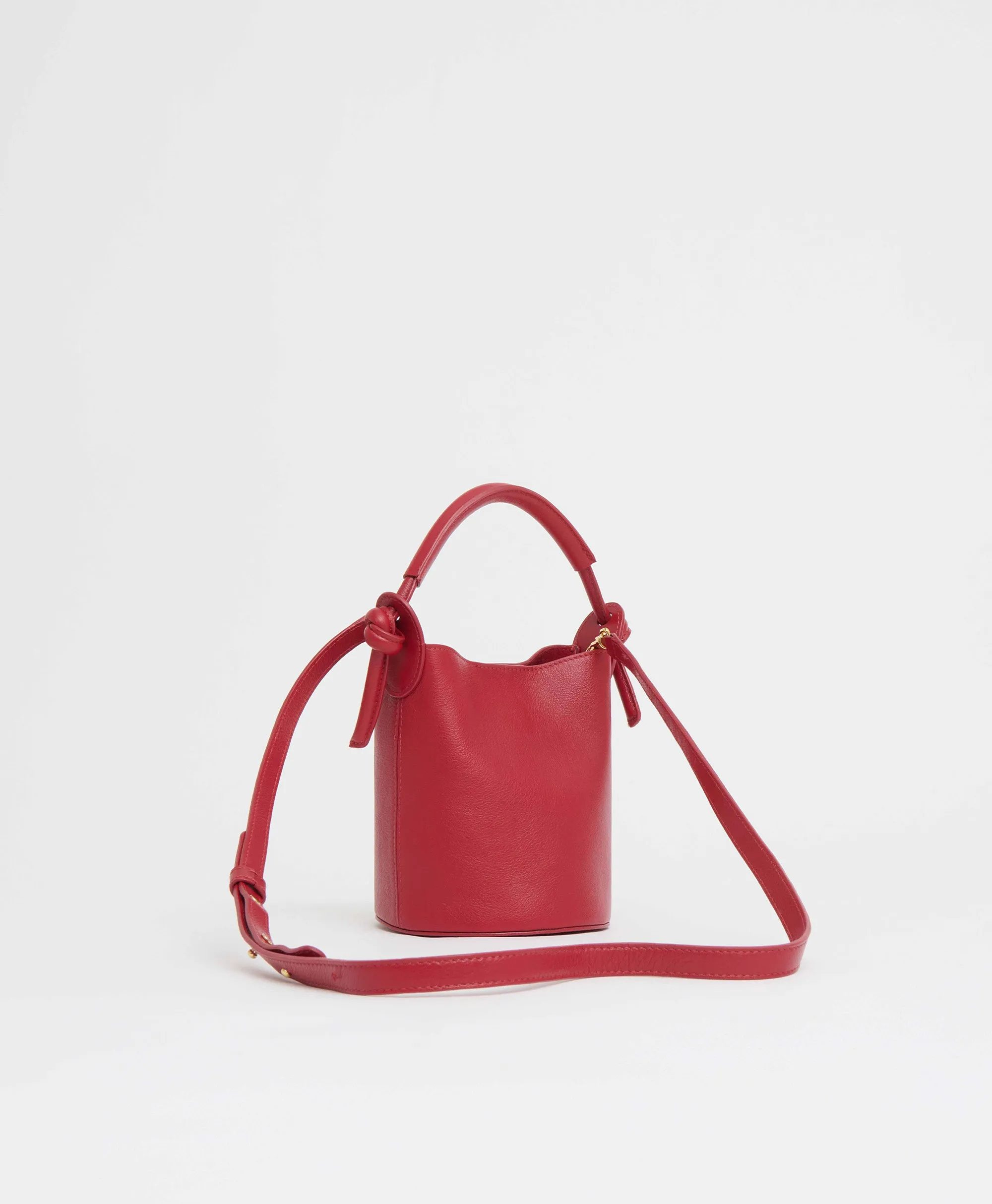 Mini Mini Fortuna Bucket - Flamma sold by Mansur Gavriel product image thumbnail 4