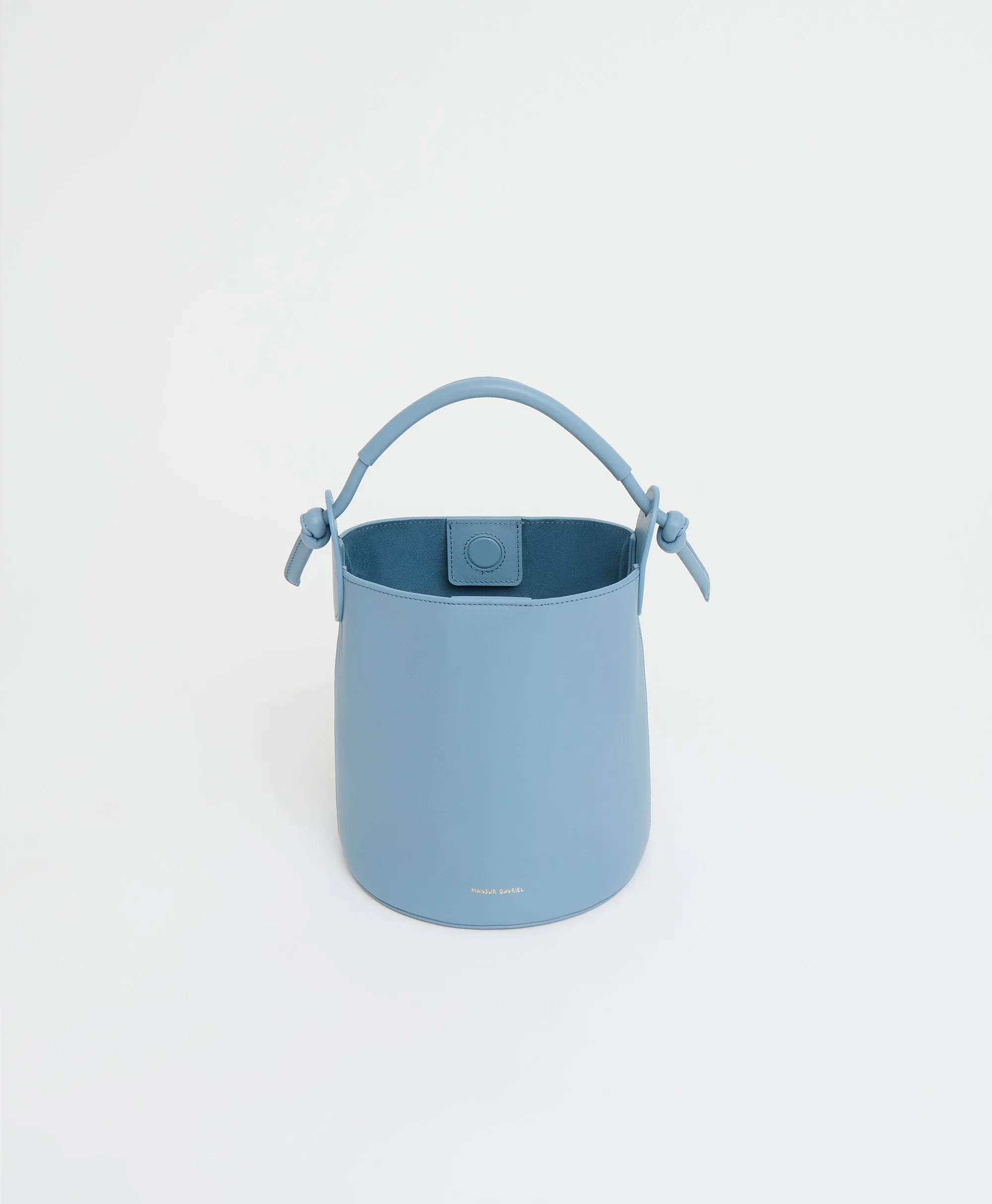 Mini Fortuna Bucket - Dove sold by Mansur Gavriel product image thumbnail 3